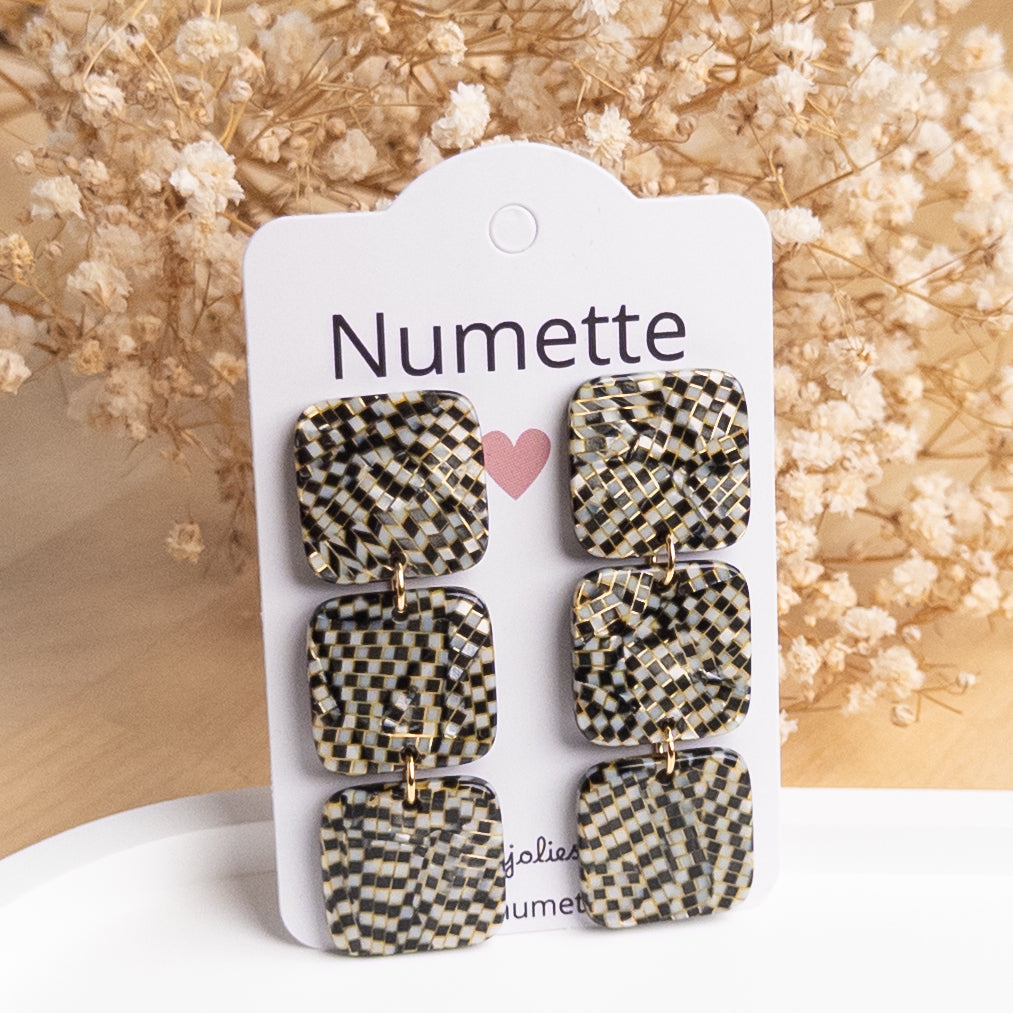 Boucles d'oreilles Albertine