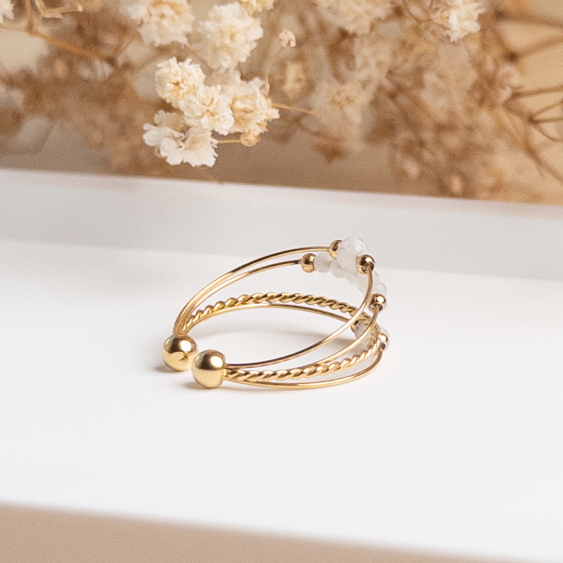 Bague multirangs Gabrielle