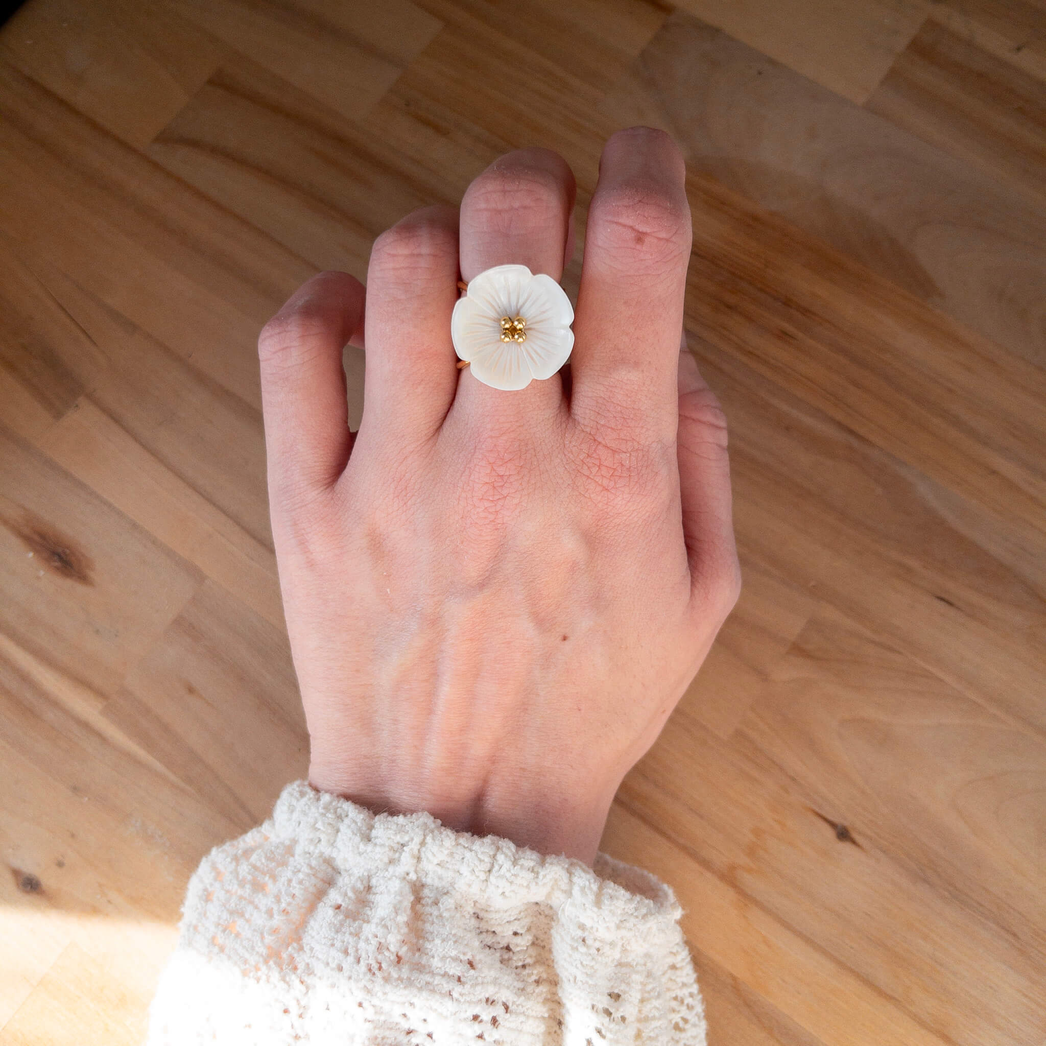 Bague fleur Juliette