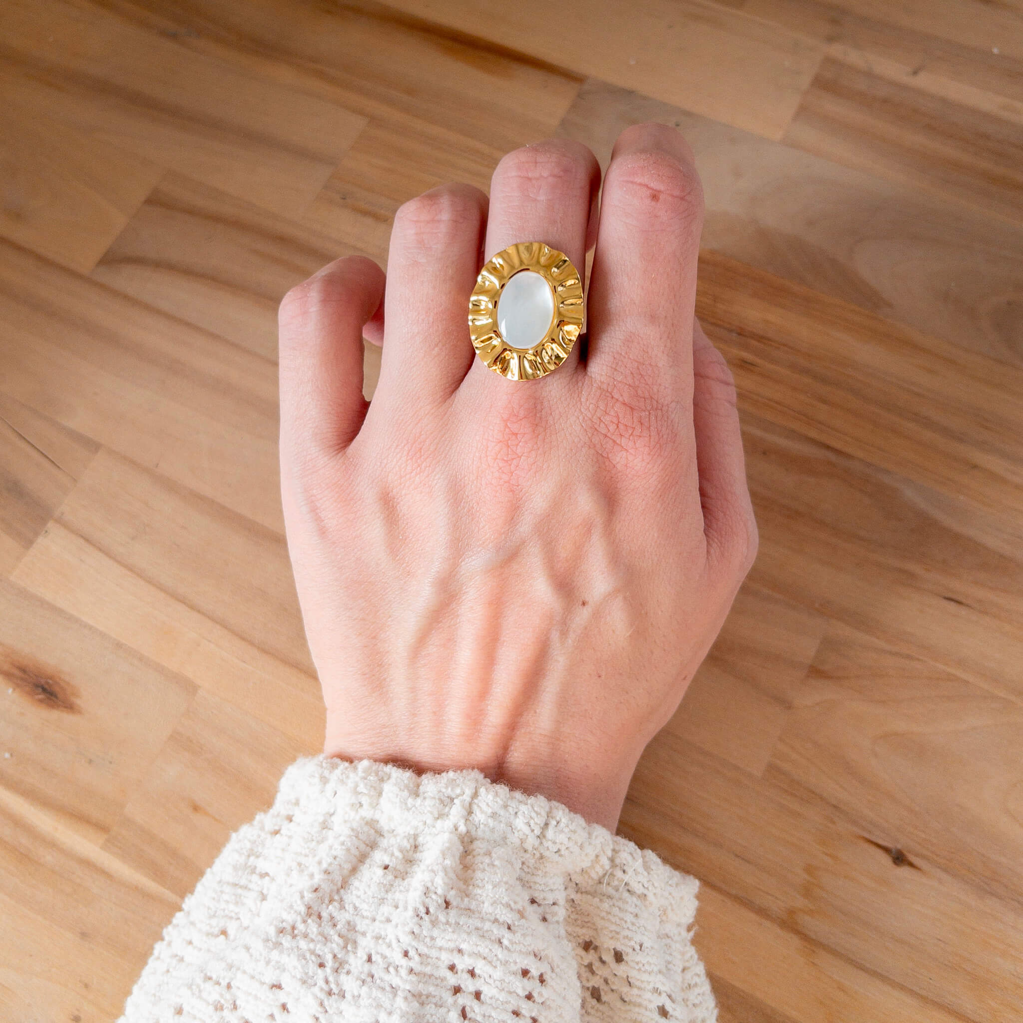Bague nacré Olga