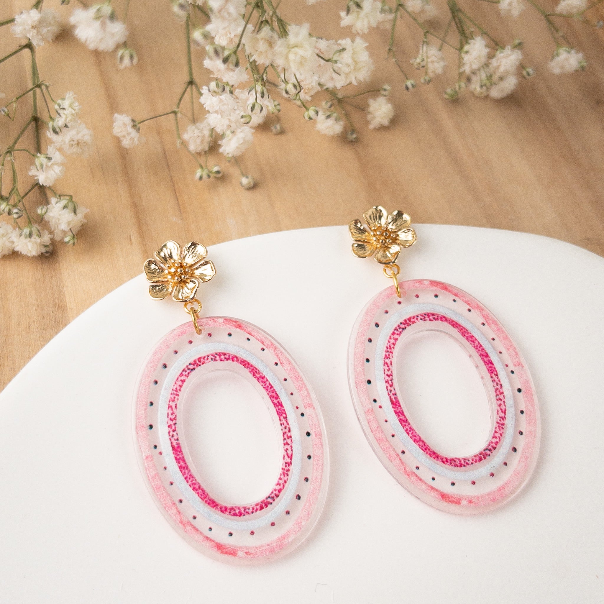 Boucles d'oreilles Anna - 4 motifs - Numette