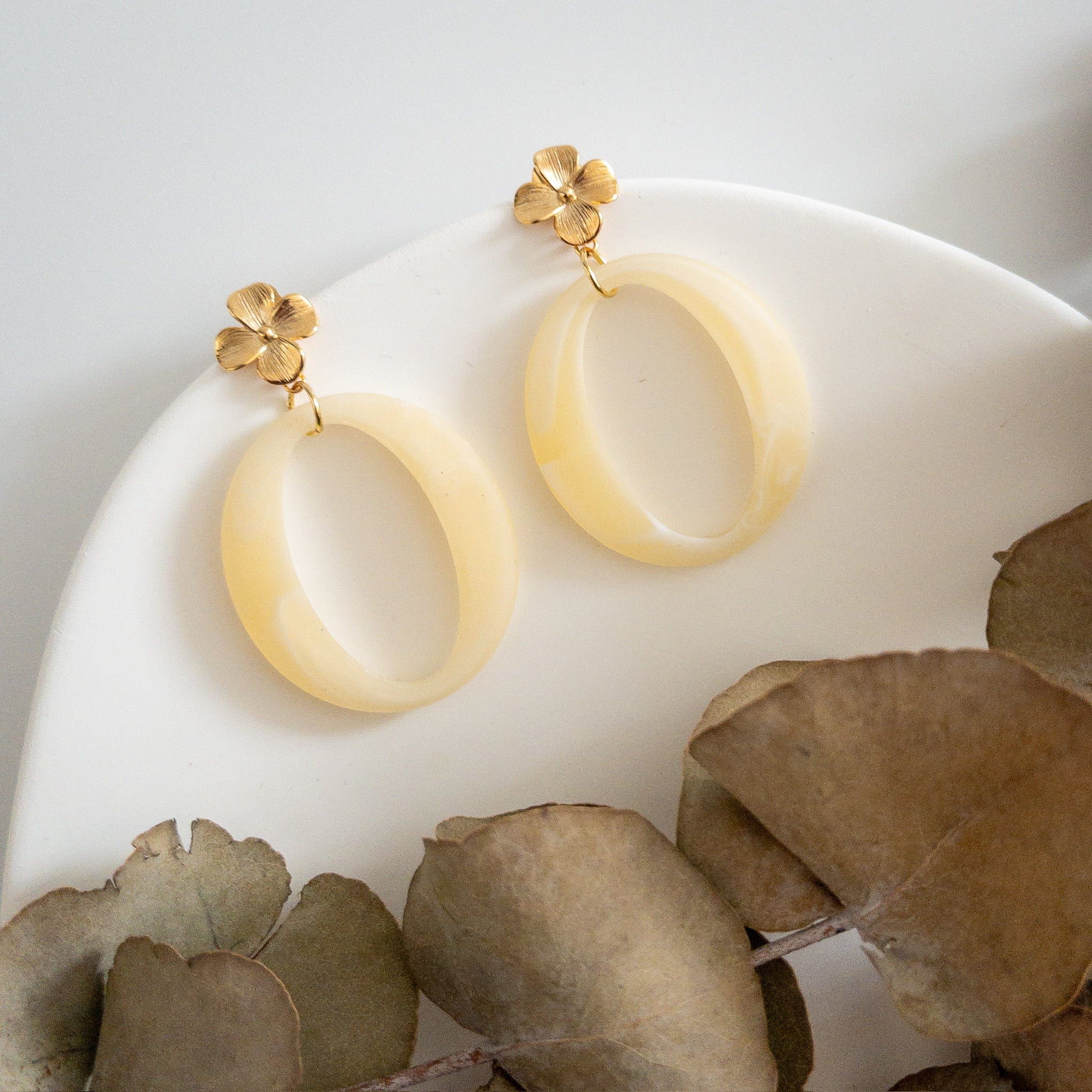 Boucles d’oreilles Héloïse à fleurs - Numette