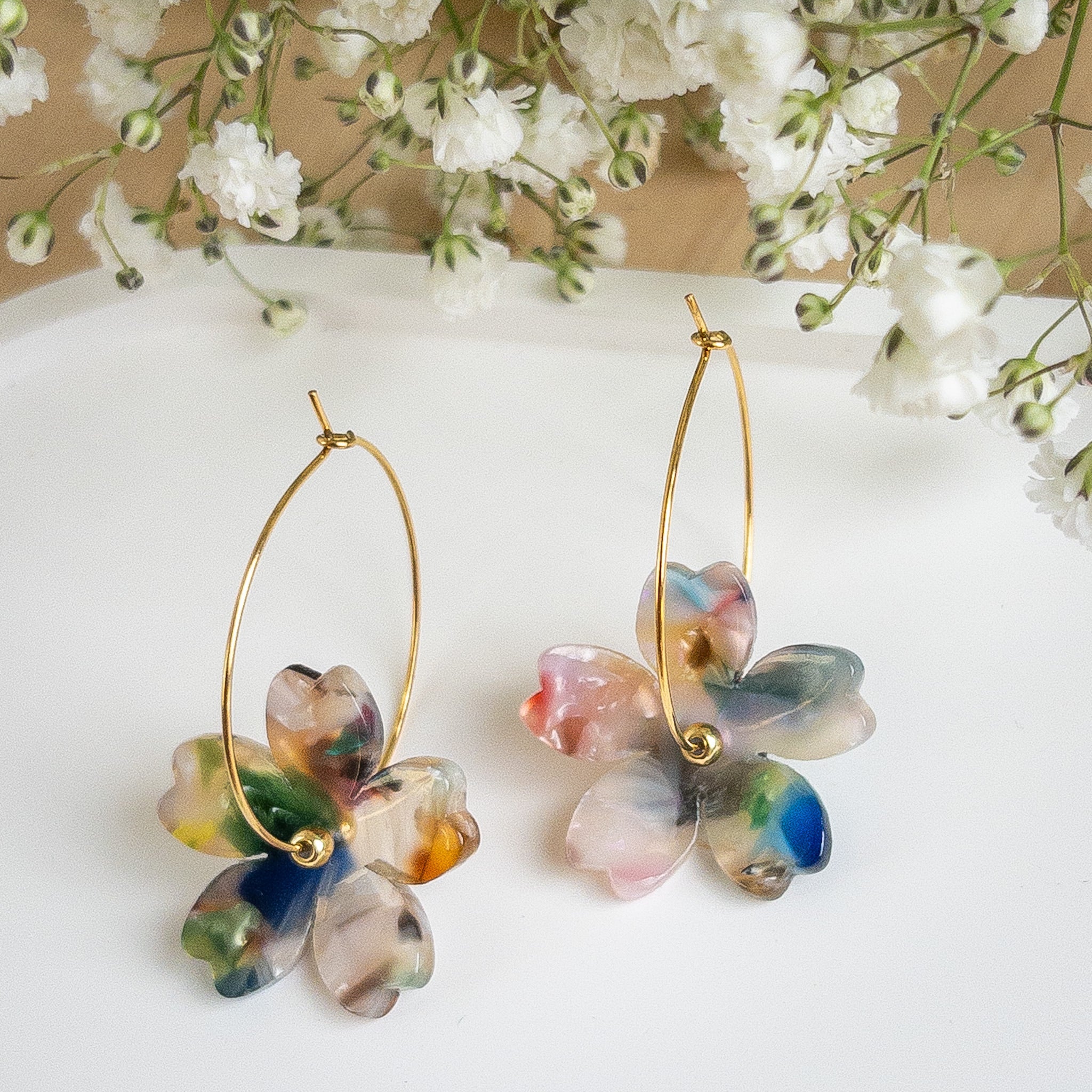 Boucles d'oreilles Rosa - Numette