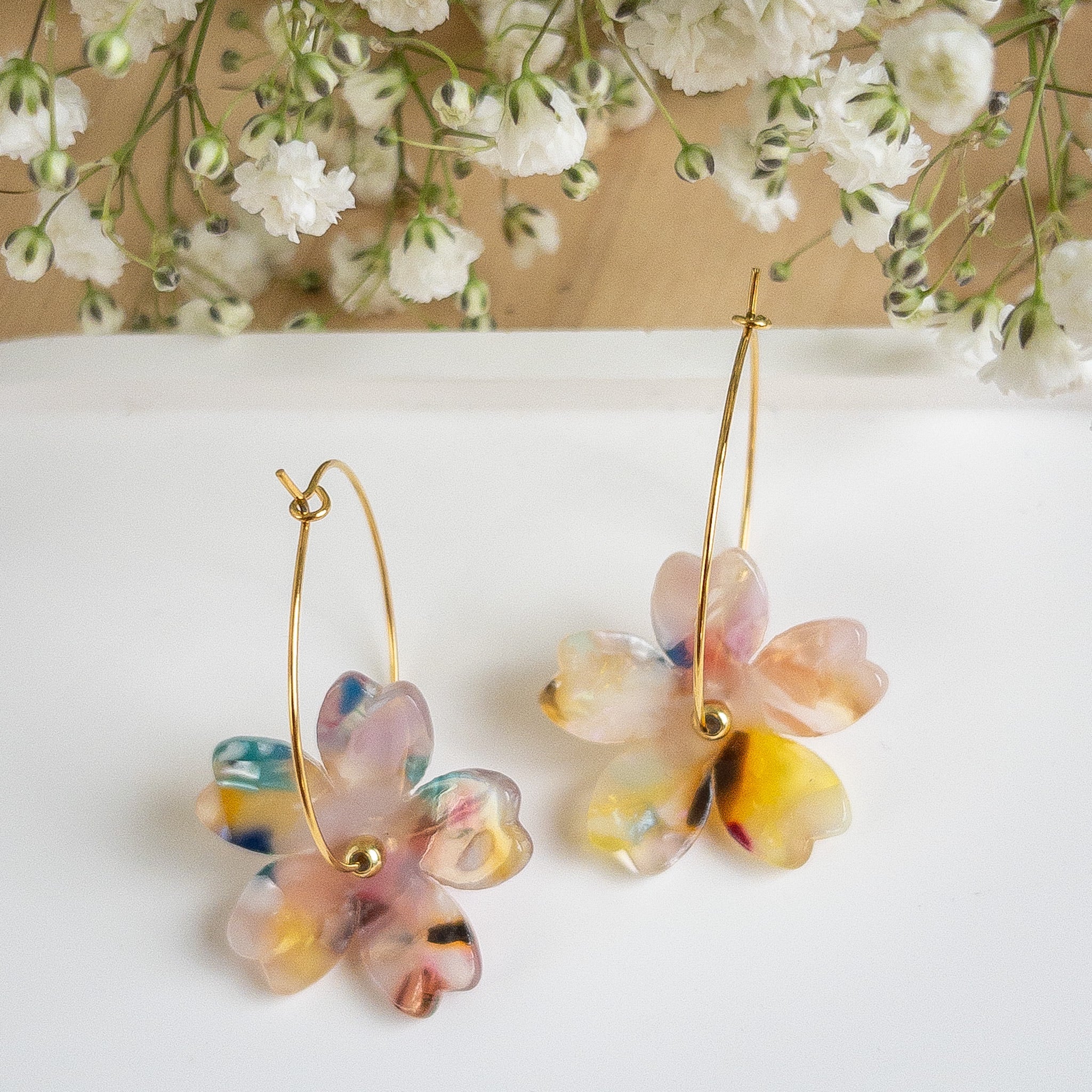 Boucles d'oreilles Rosa - Numette