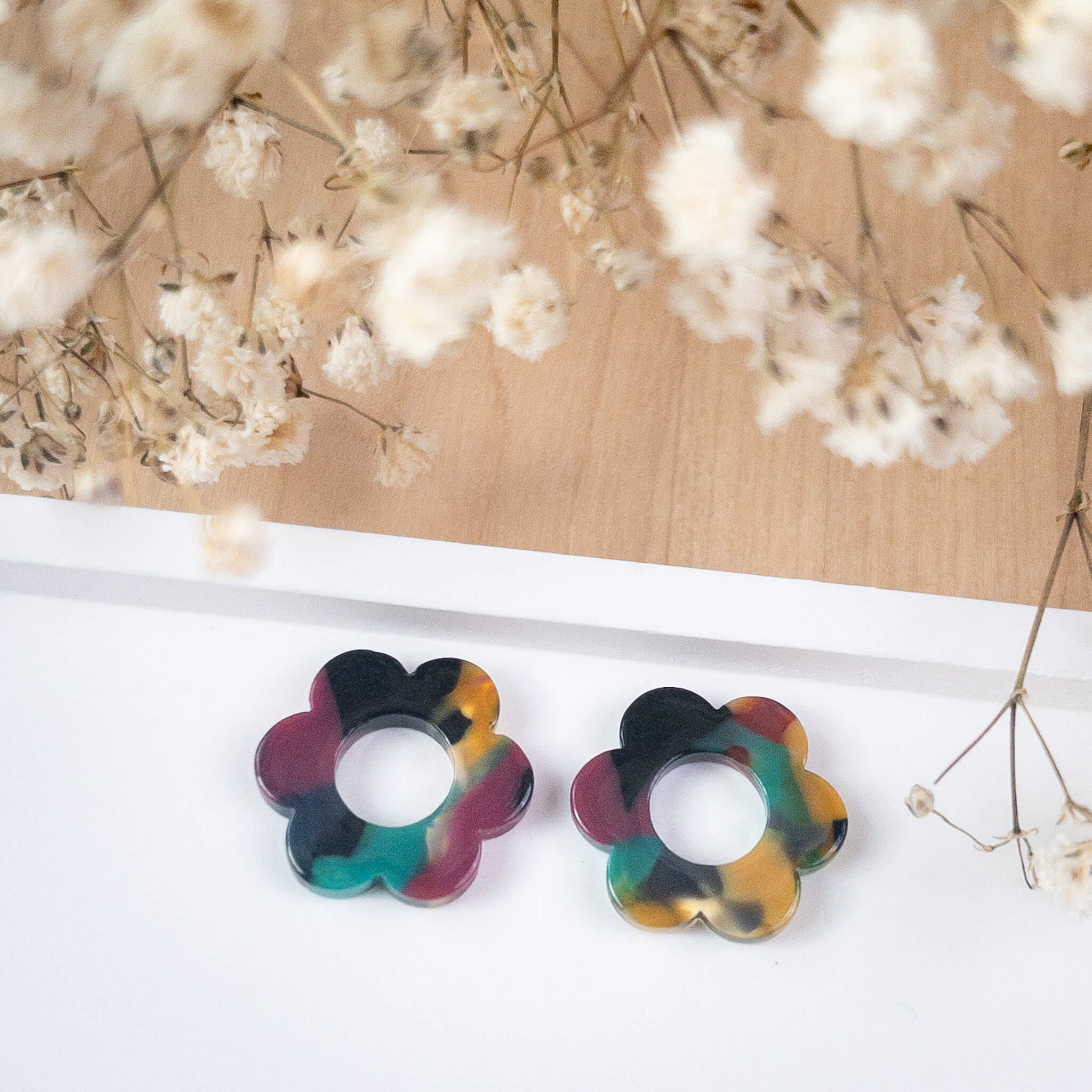 Fleurs Alba supplémentaires sans créoles - Numette