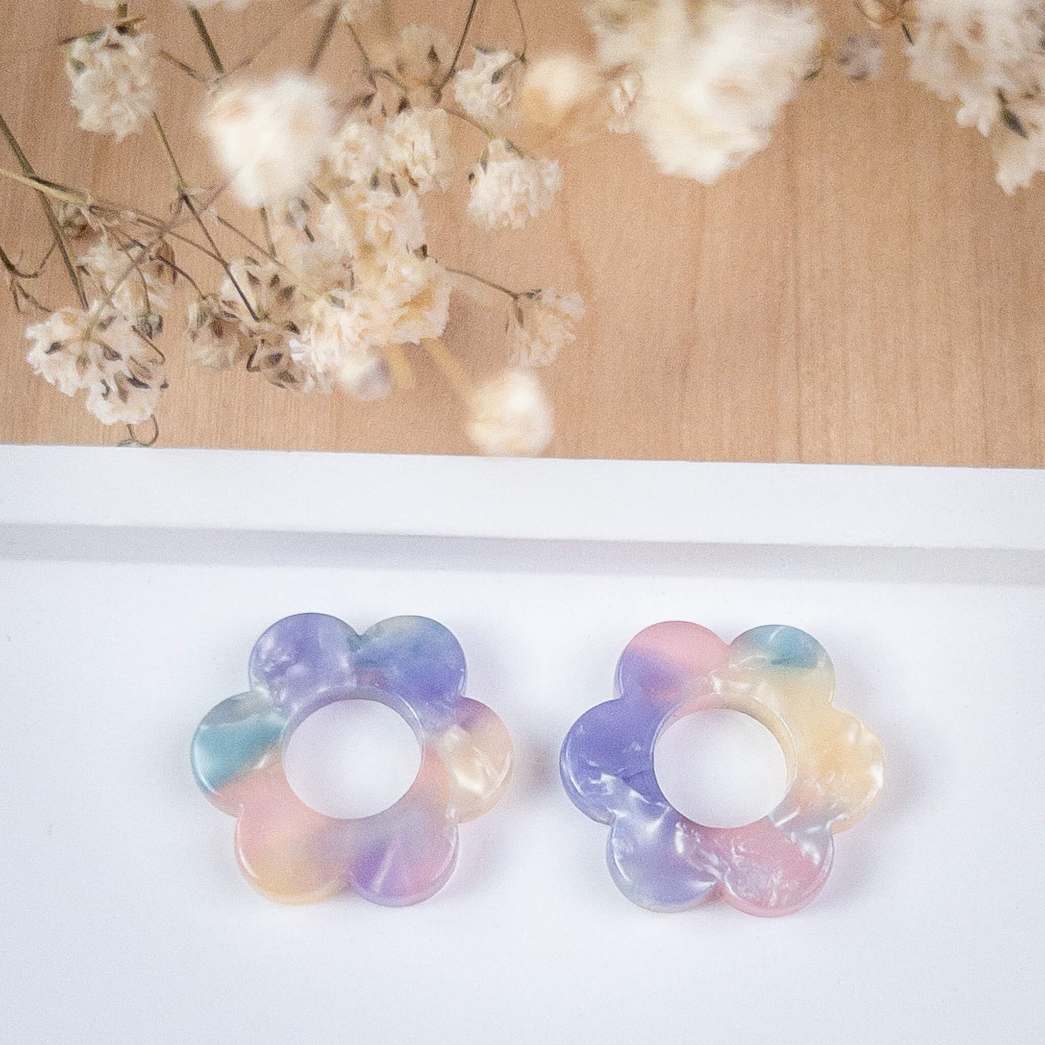 Fleurs Alba supplémentaires sans créoles - Numette