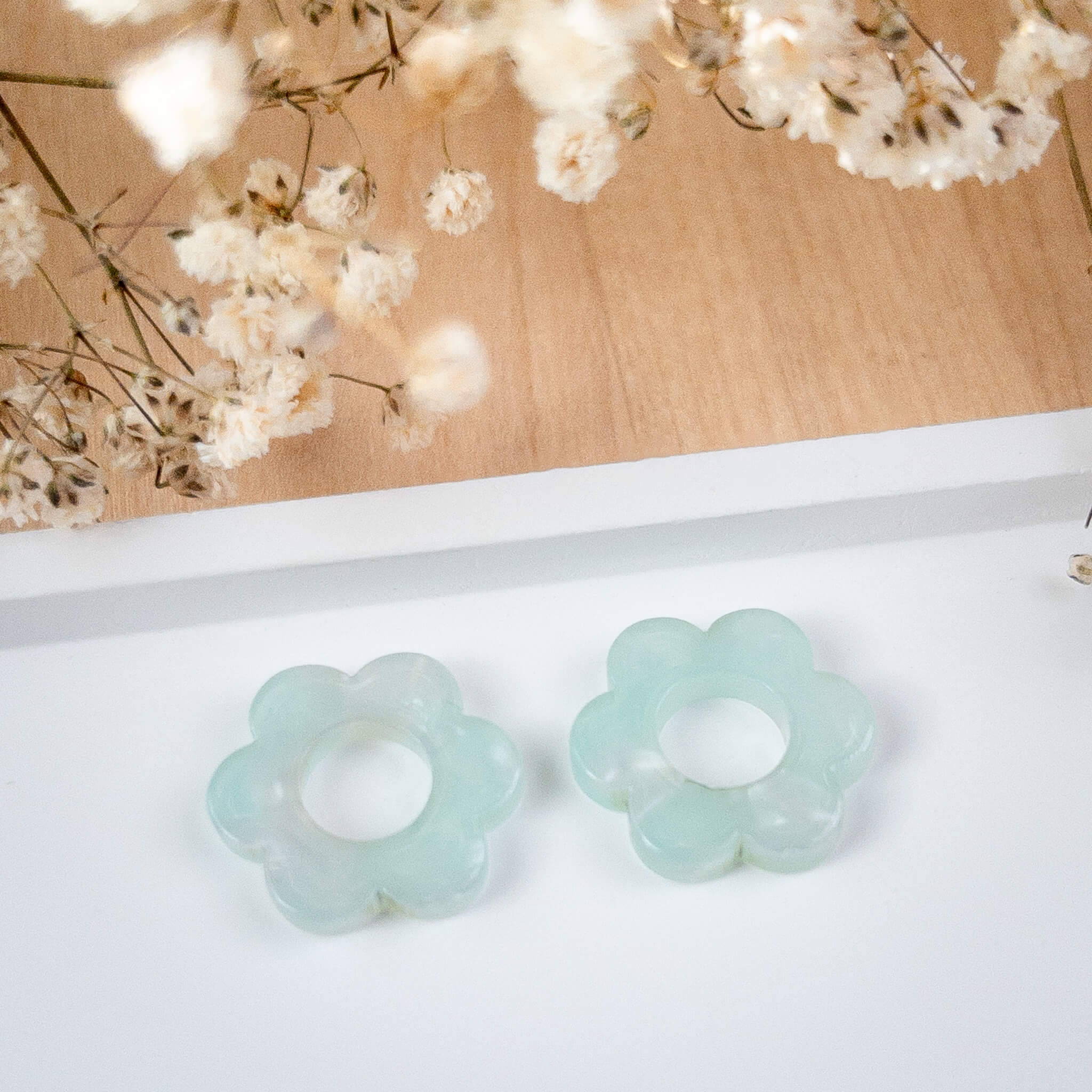 Fleurs Alba supplémentaires sans créoles - Numette