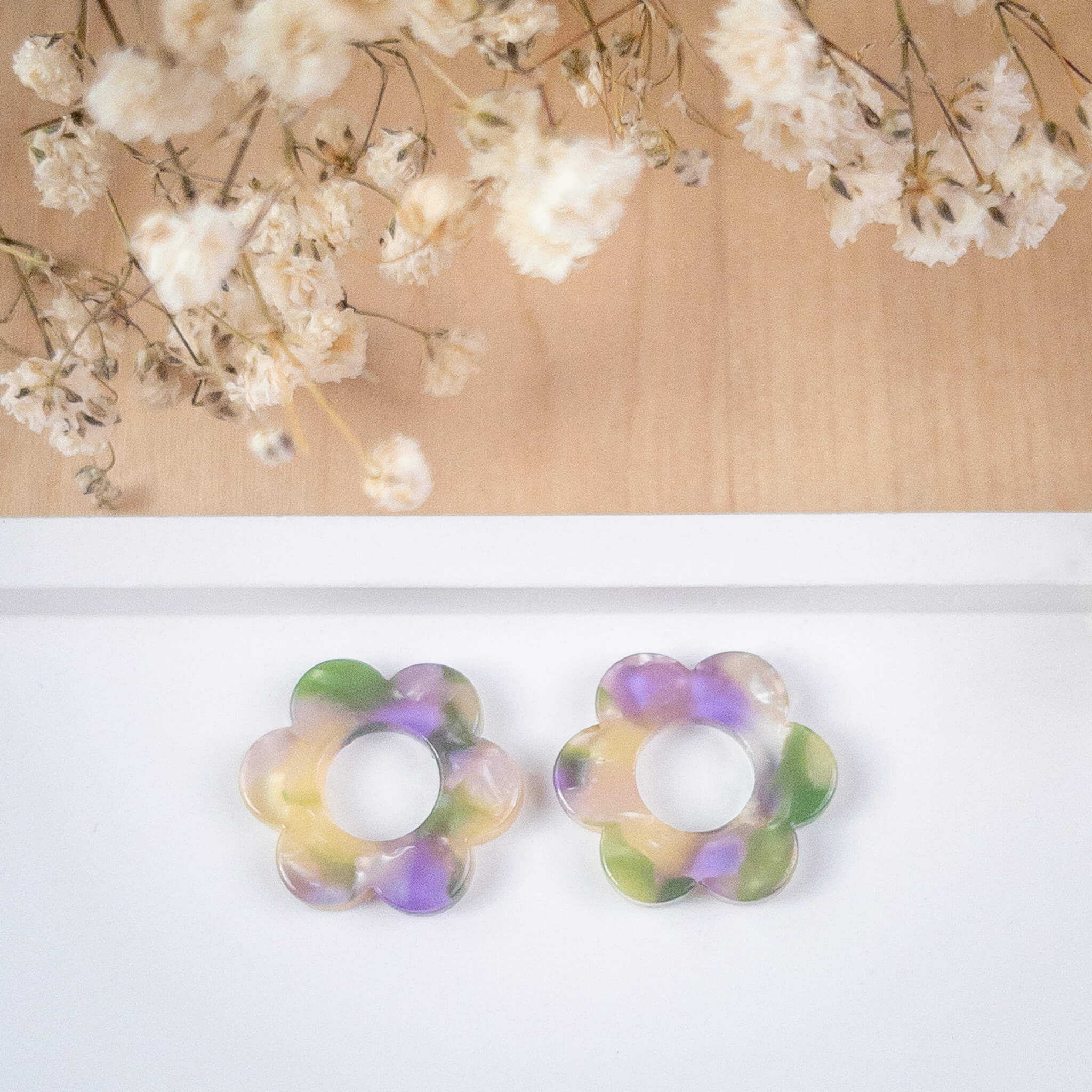 Fleurs Alba supplémentaires sans créoles - Numette