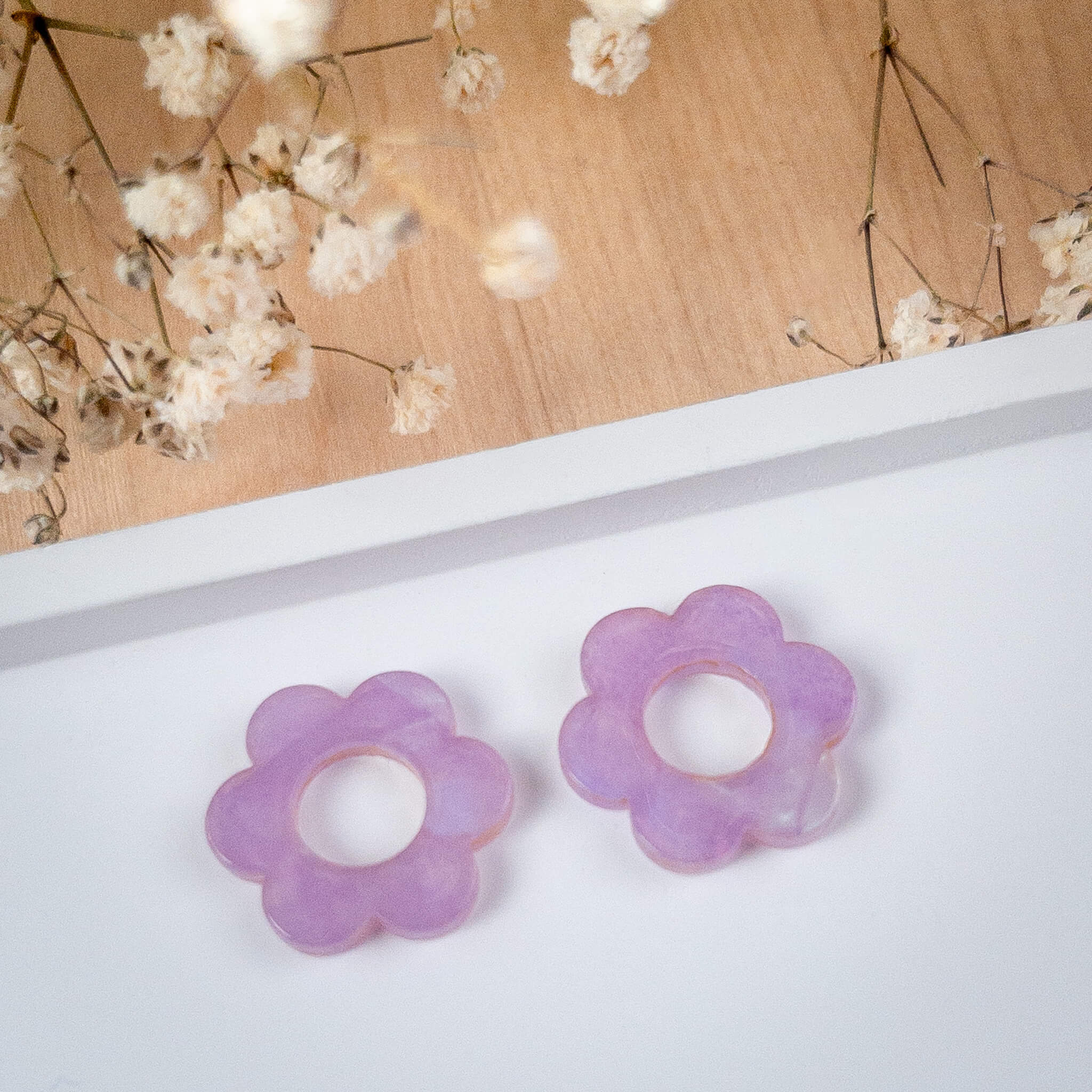 Fleurs Alba supplémentaires sans créoles - Numette