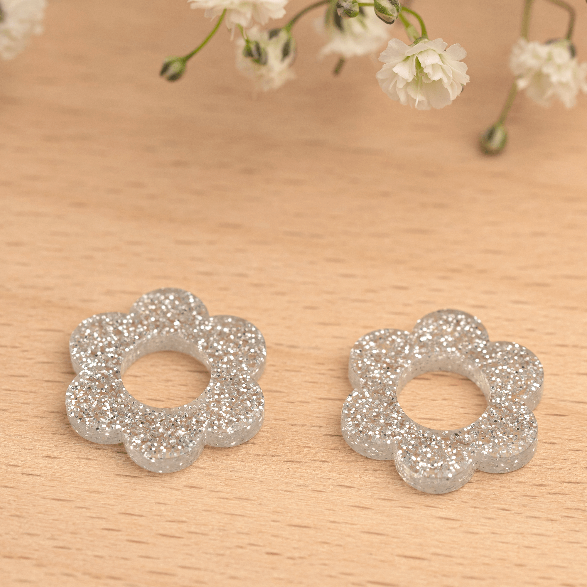 Fleurs Alba supplémentaires sans créoles