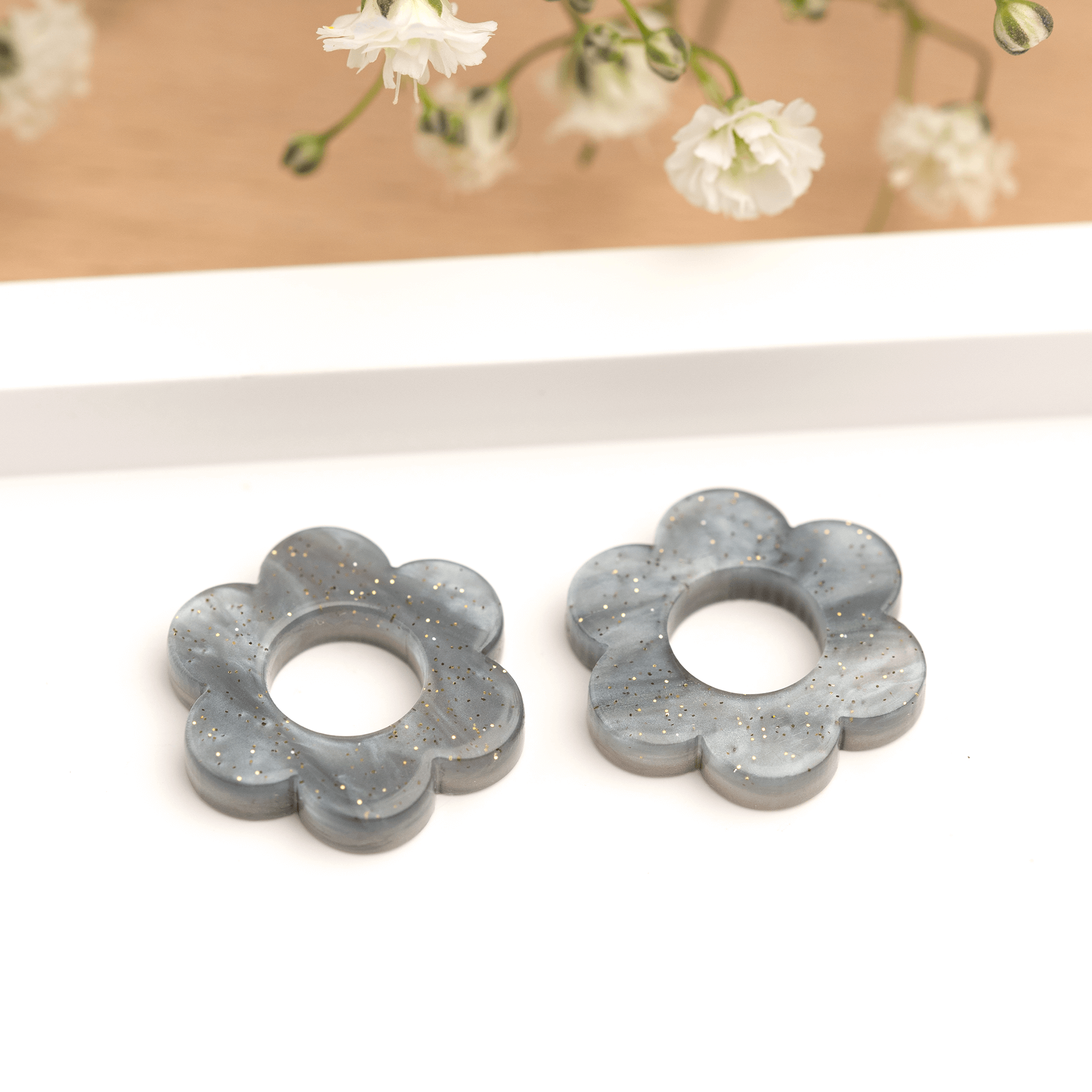 Fleurs Alba supplémentaires sans créoles