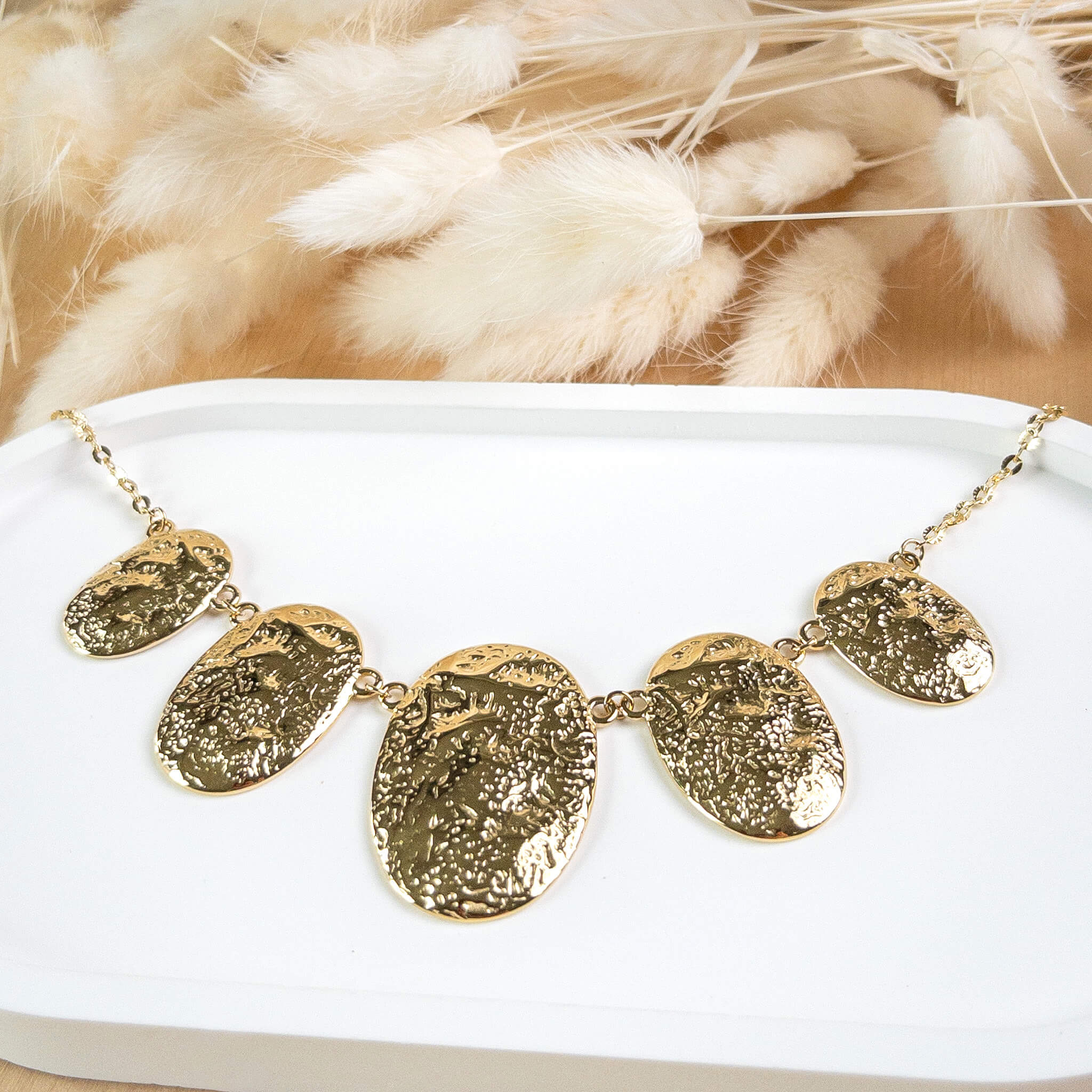 Collier médaillons Marianne