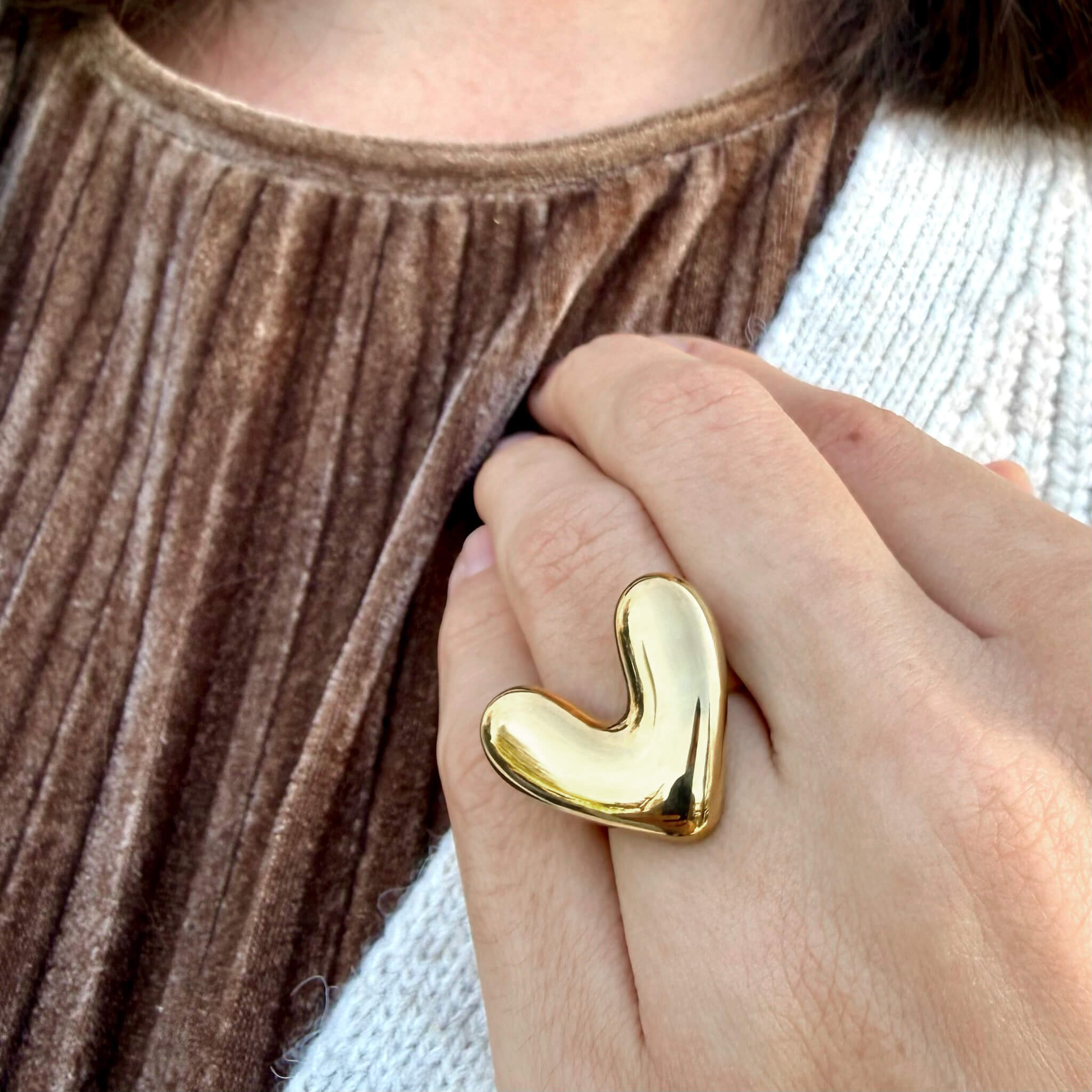 Bague coeur Bertille