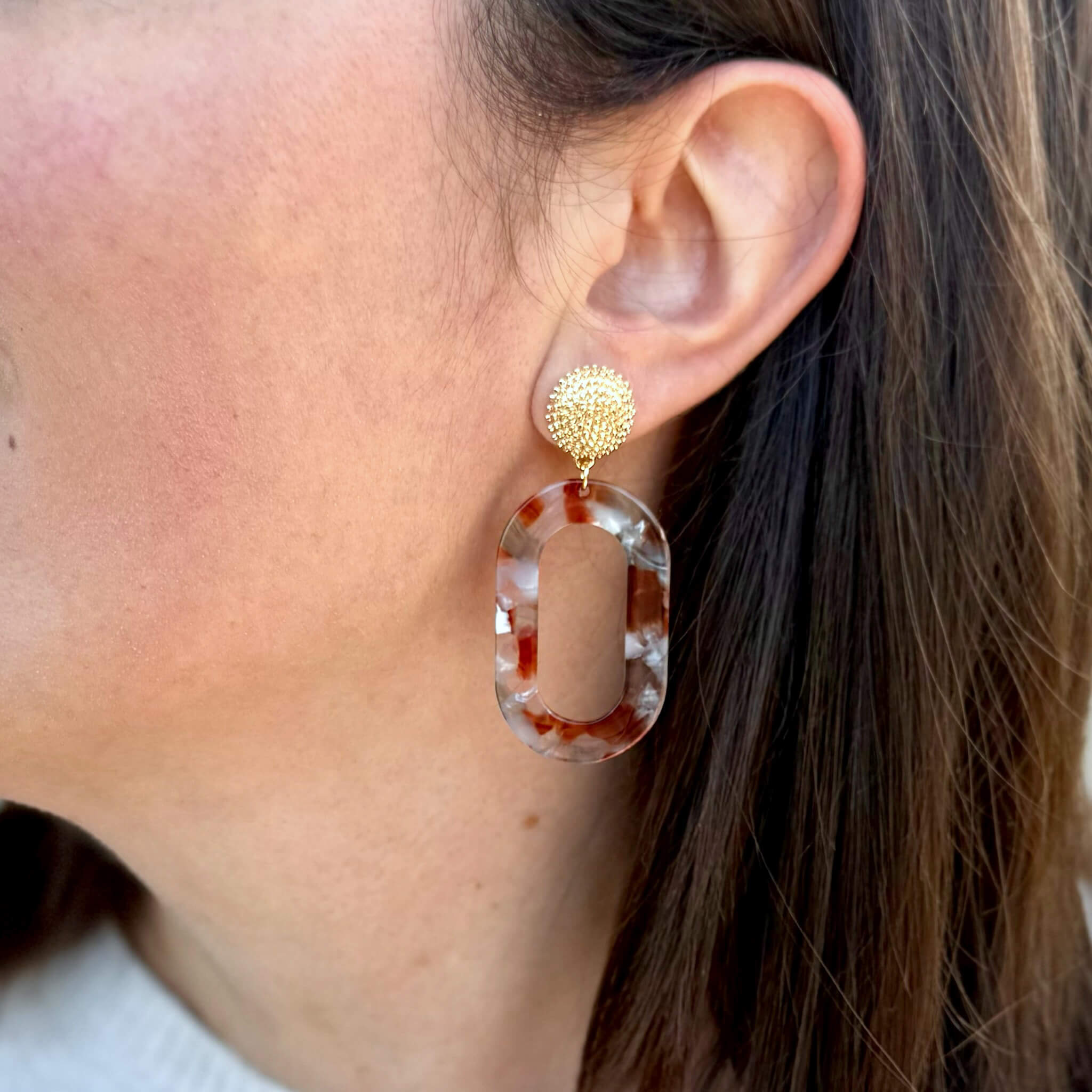 Boucles d'oreilles Calypso - Automne