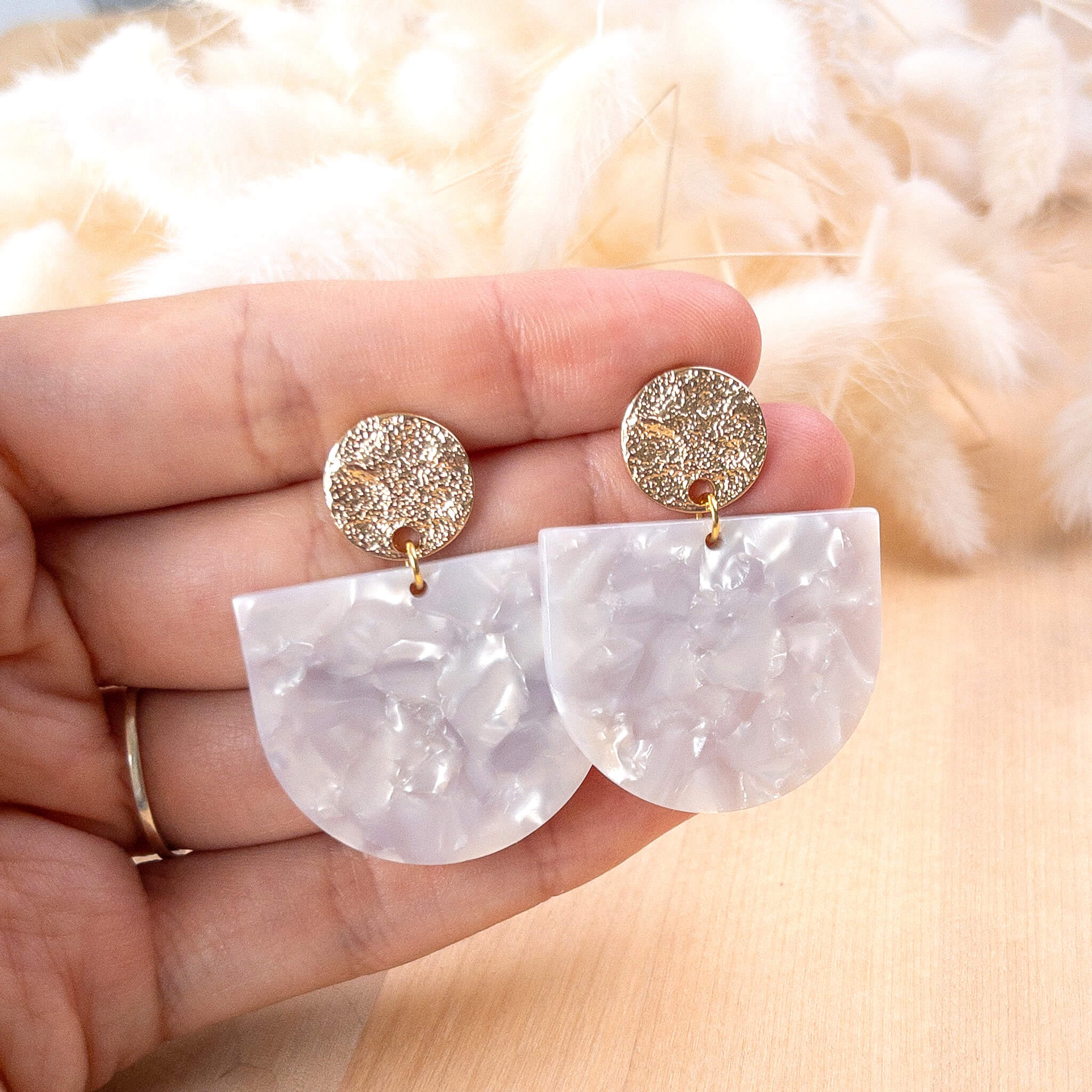 Boucles d'oreilles Carmen - Perle