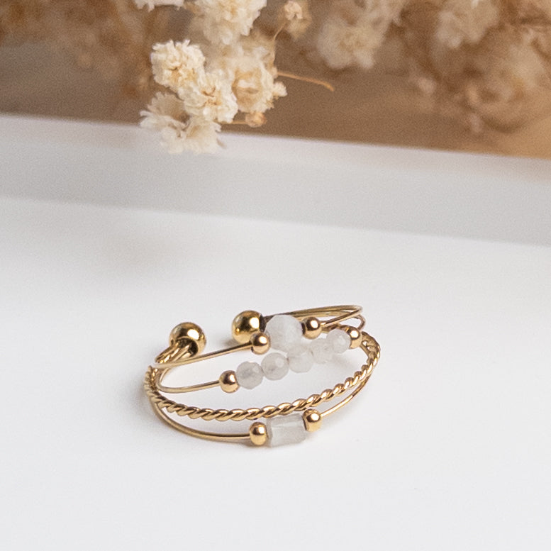 Bague multirangs Gabrielle