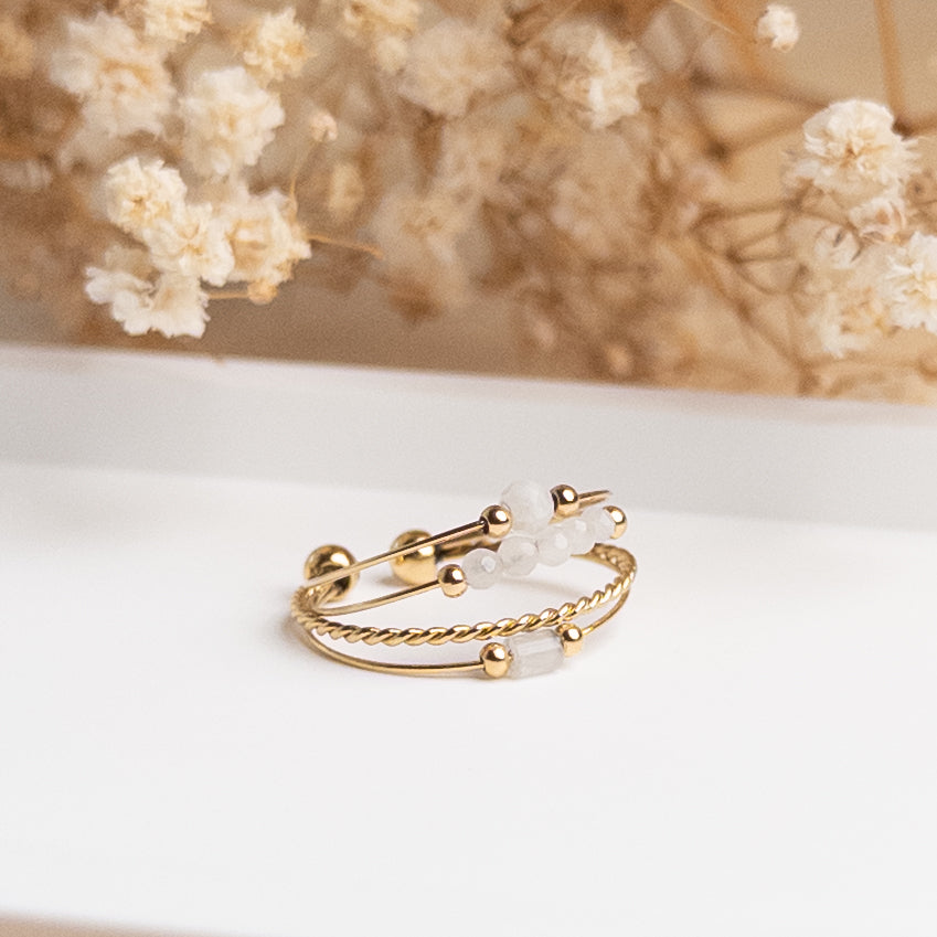 Bague multirangs Gabrielle