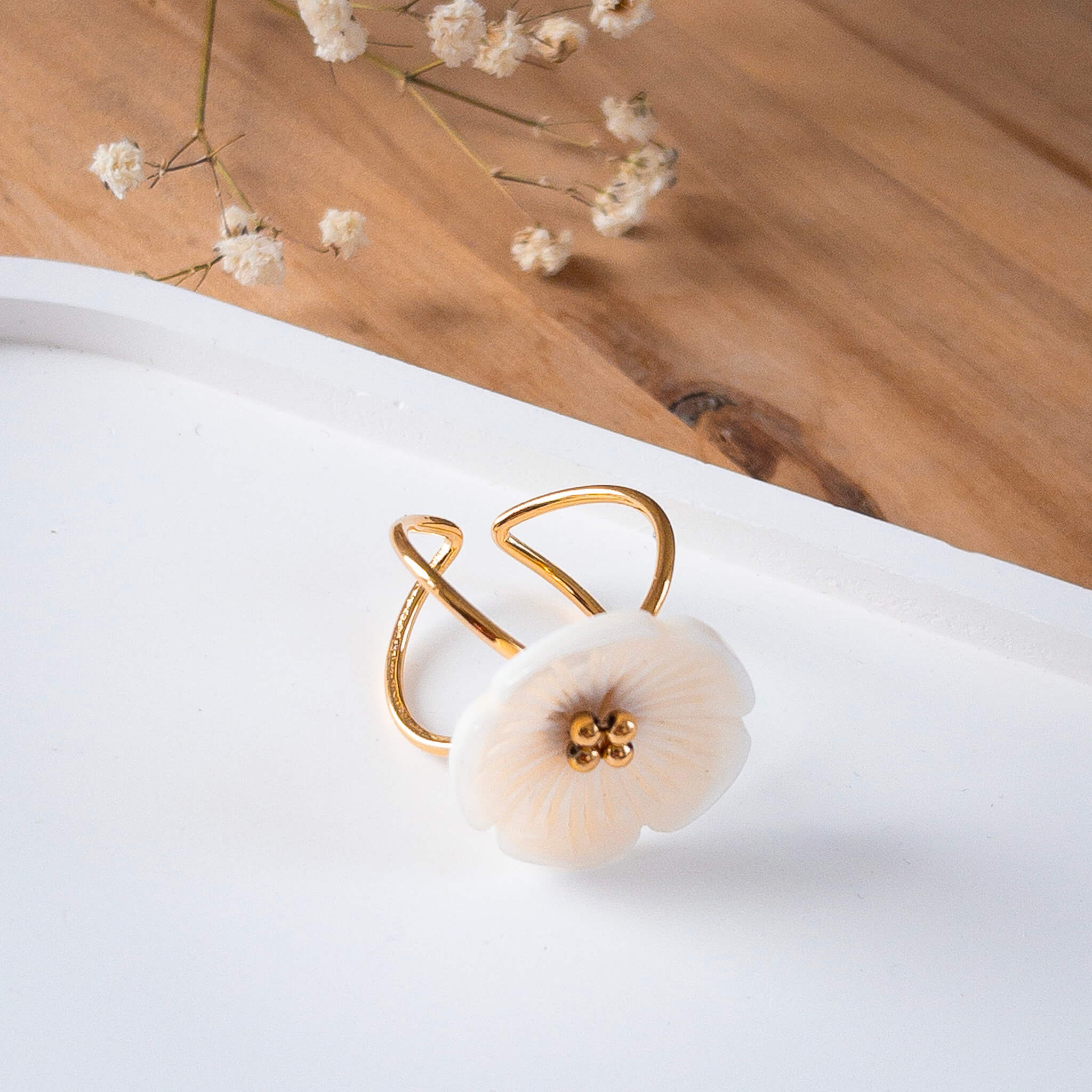 Bague fleur Juliette