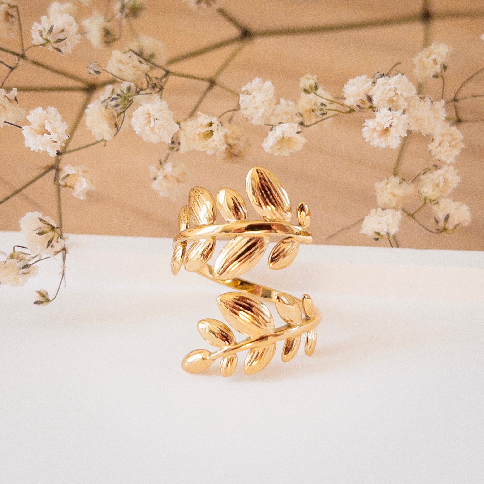 Bague laurier Nicole