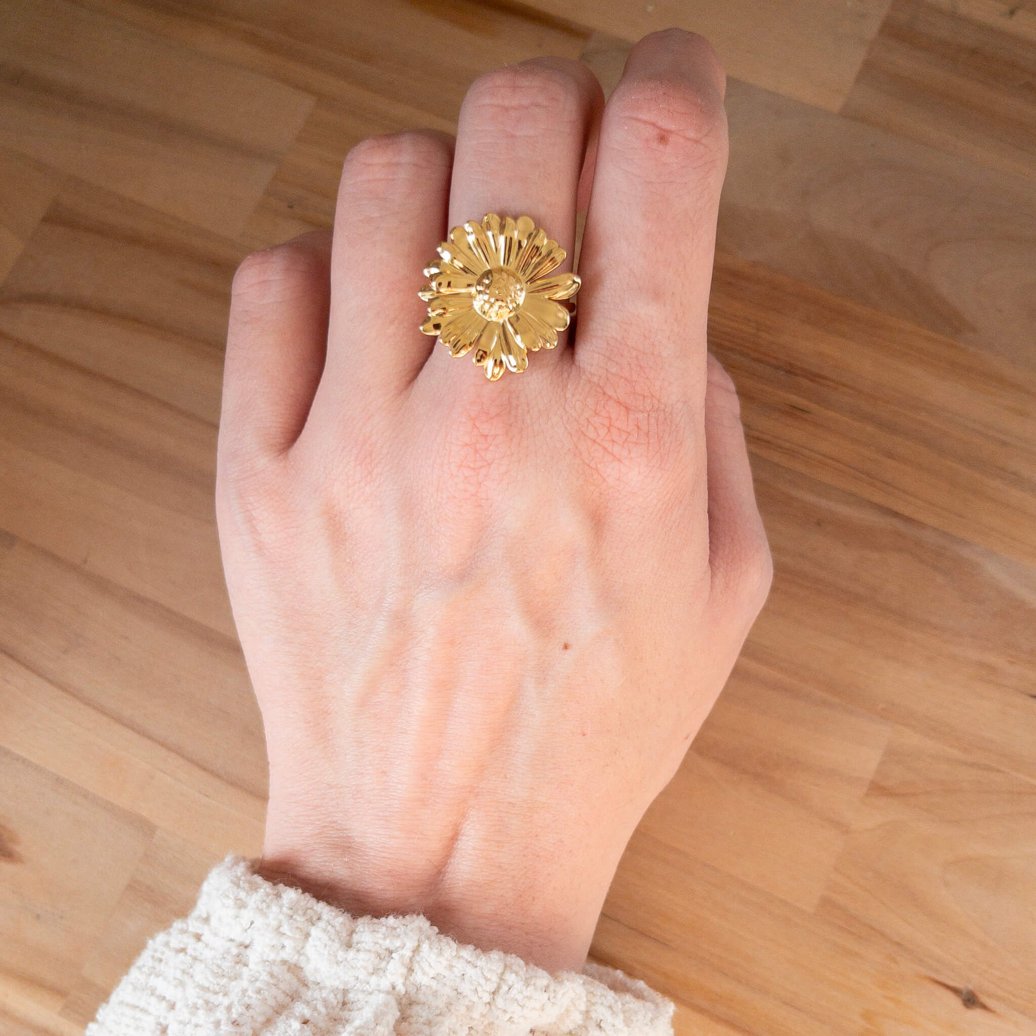 Bague marguerite Zoé