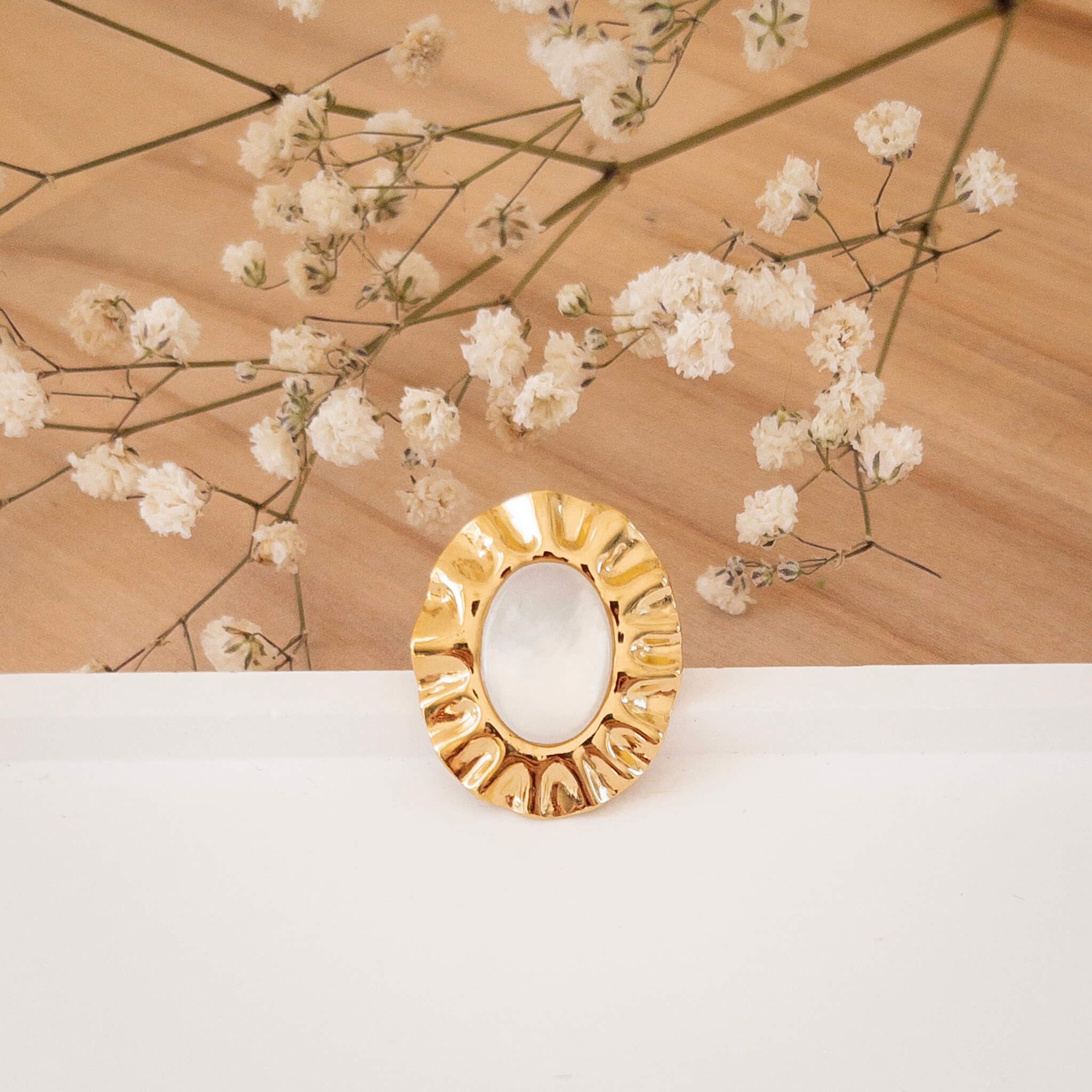 Bague nacré Olga