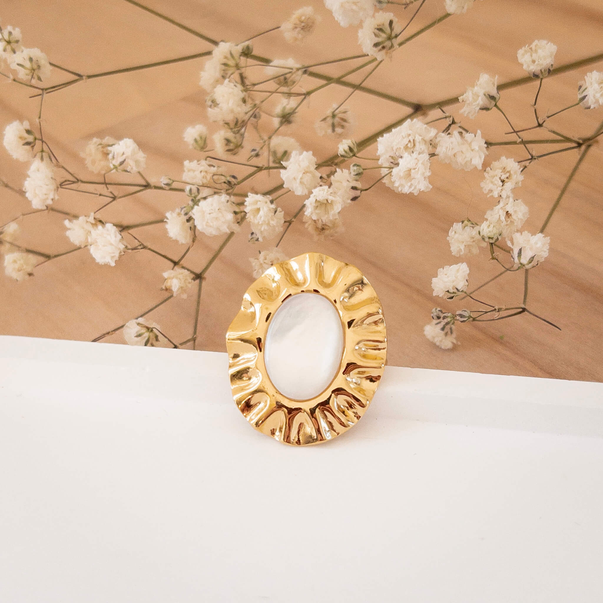 Bague nacré Olga