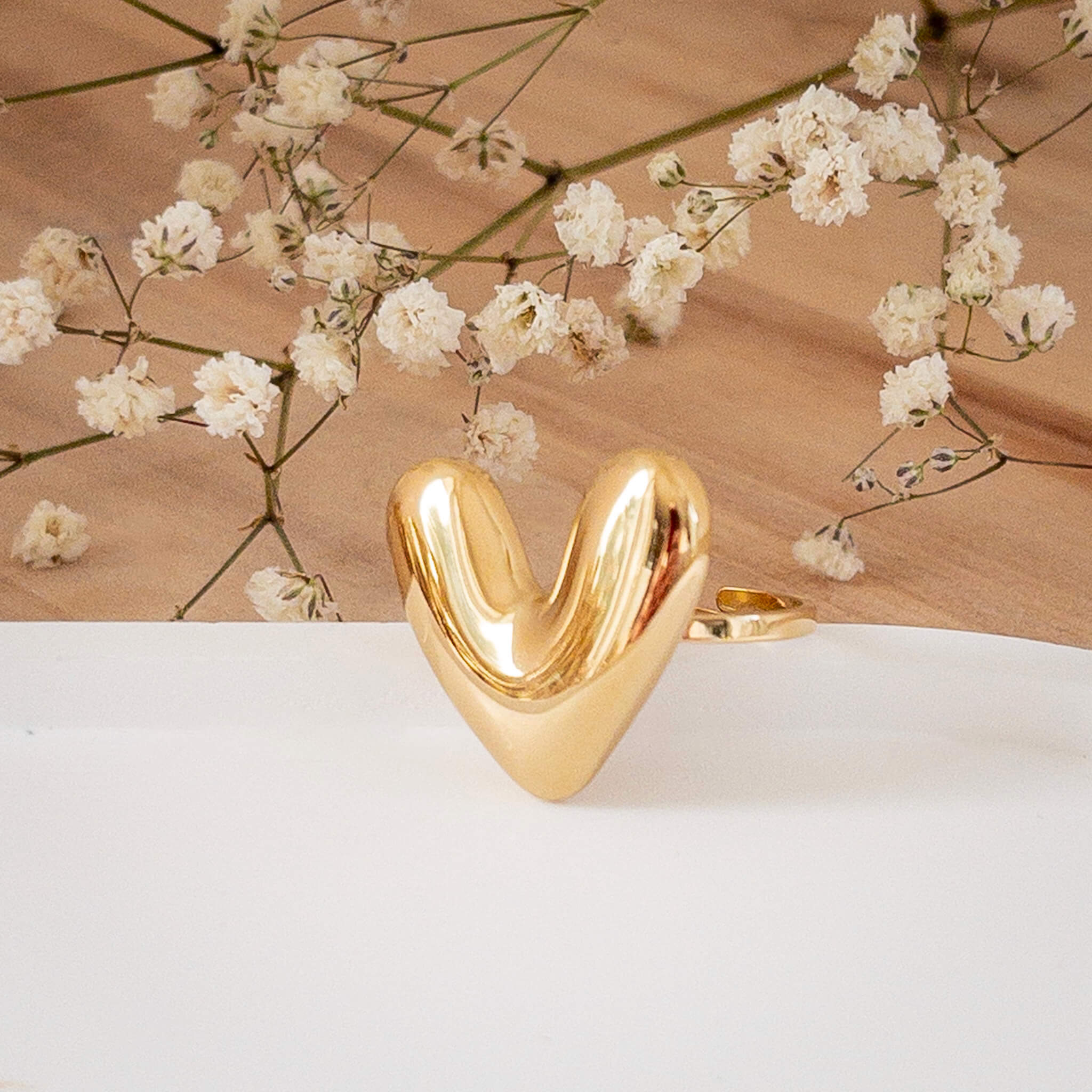 Bague coeur Bertille