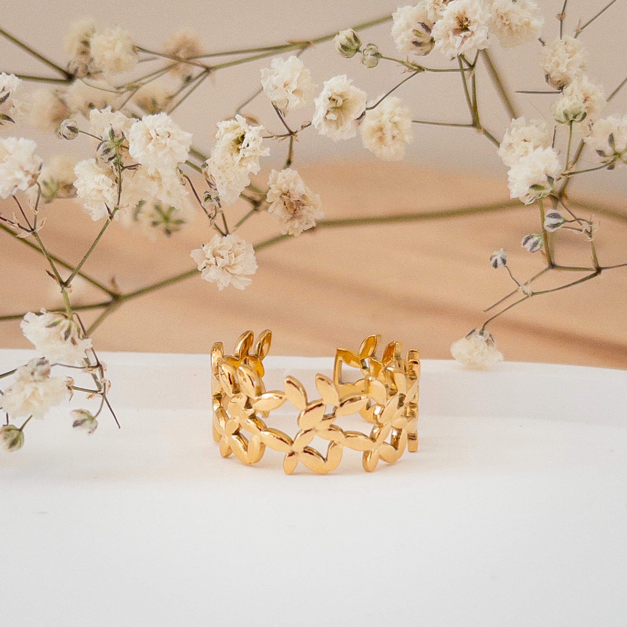 Bague petites fleurs Honorine