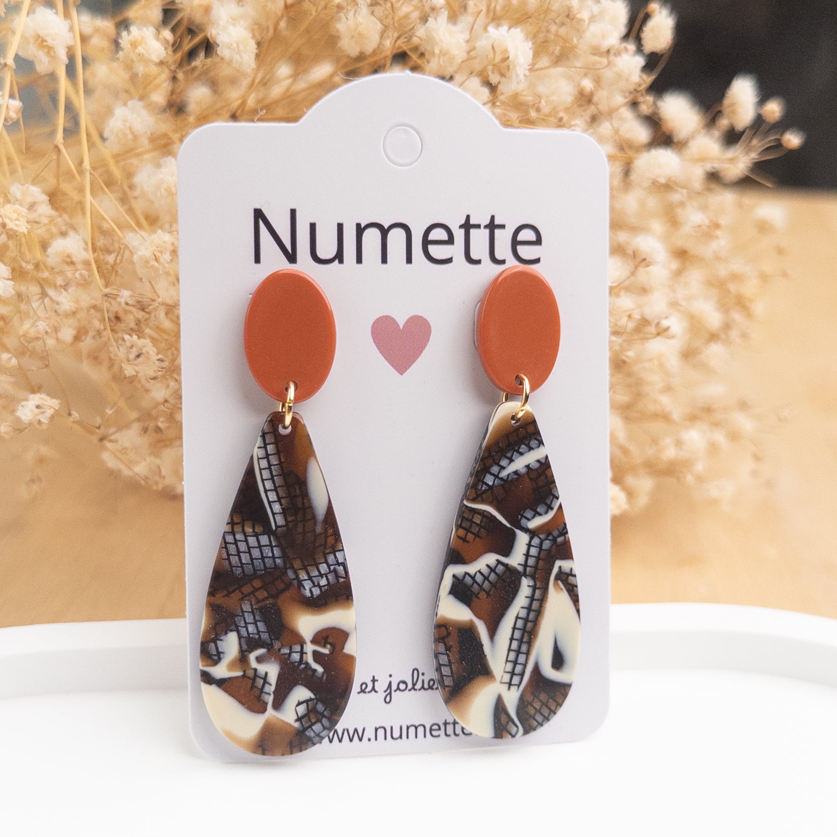 Boucles d'oreilles Agathe