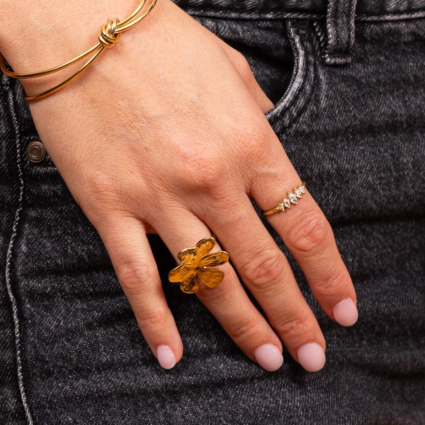 Bague fleur Esther