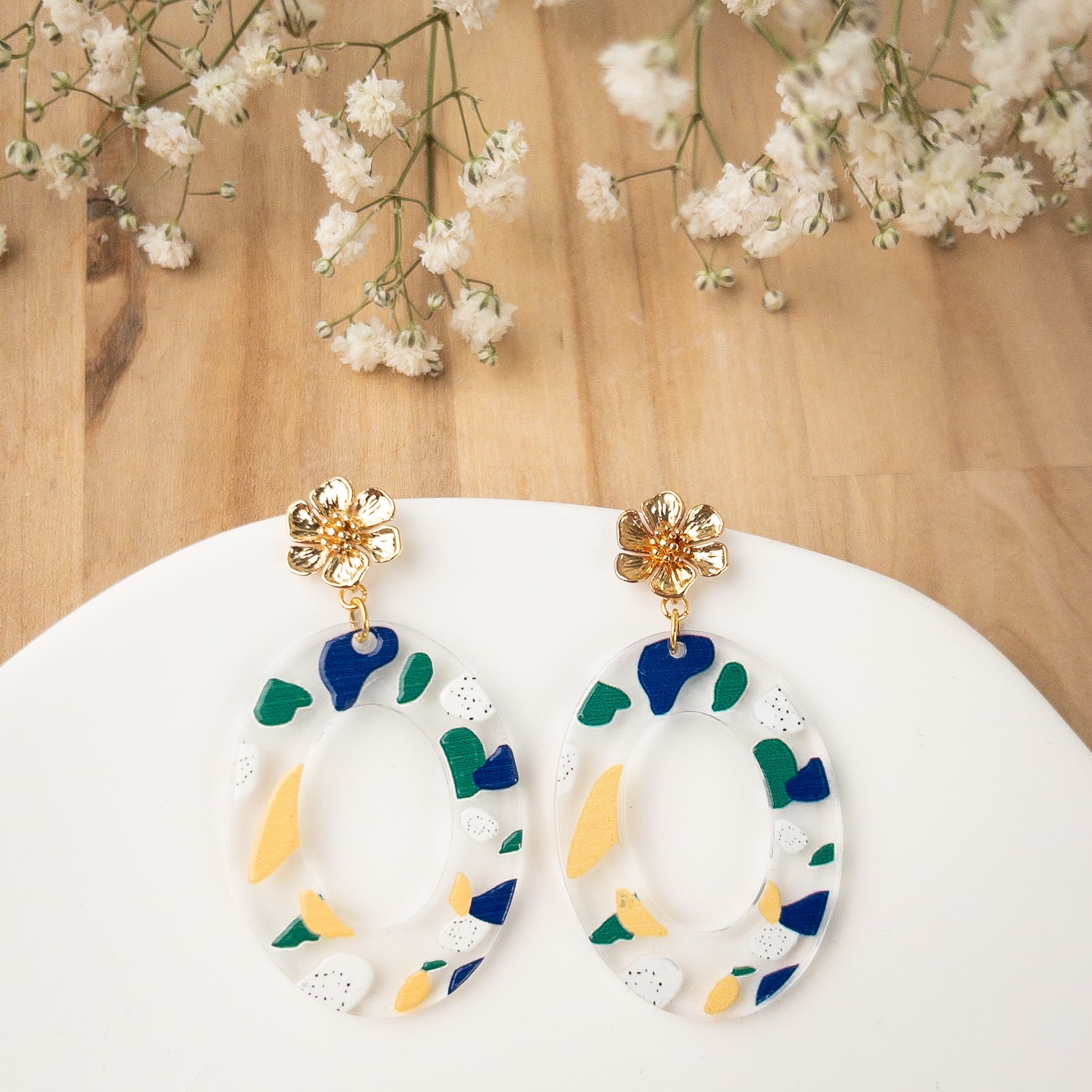 Boucles d'oreilles Anna - 4 motifs - Numette