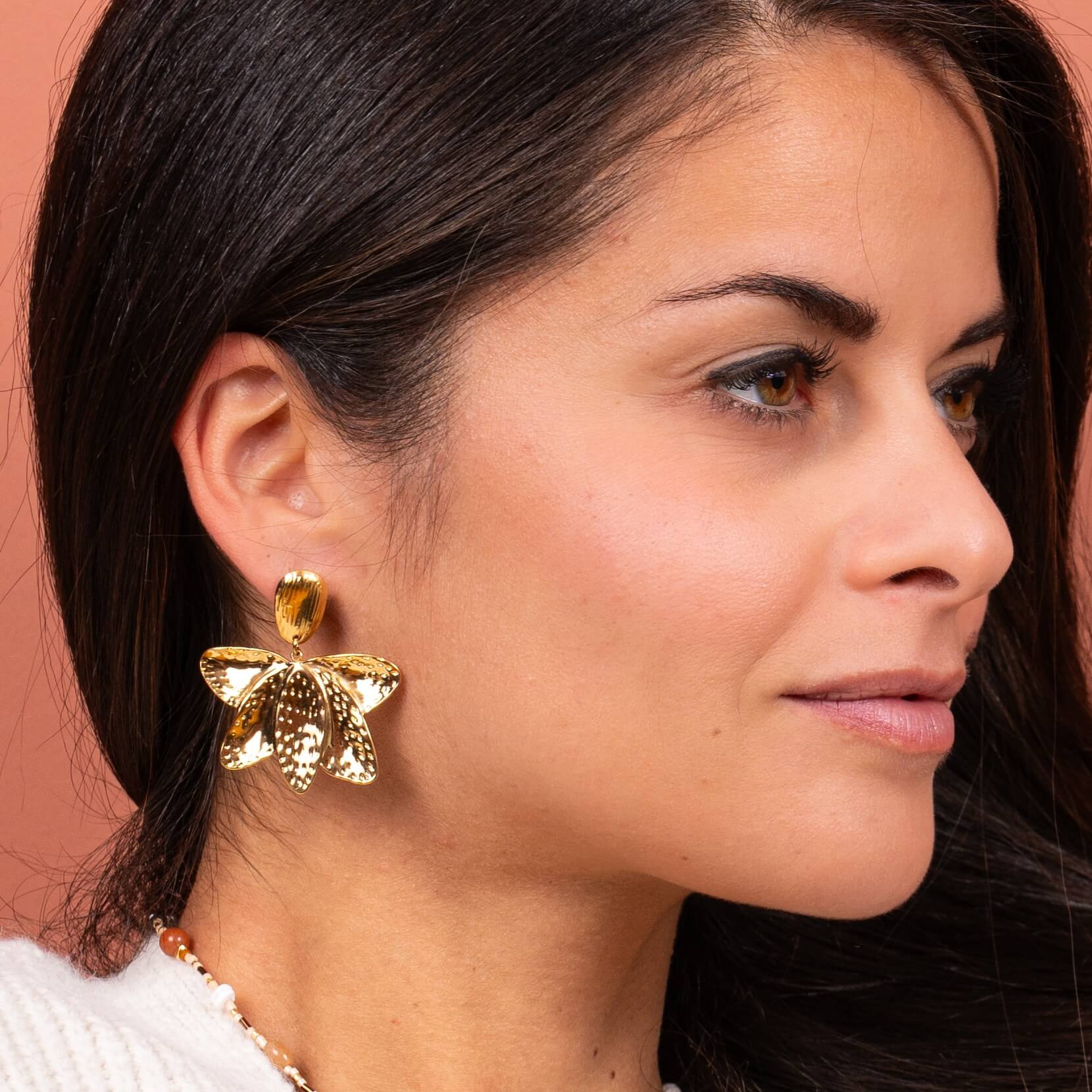 Boucles d'oreilles pendantes Emma
