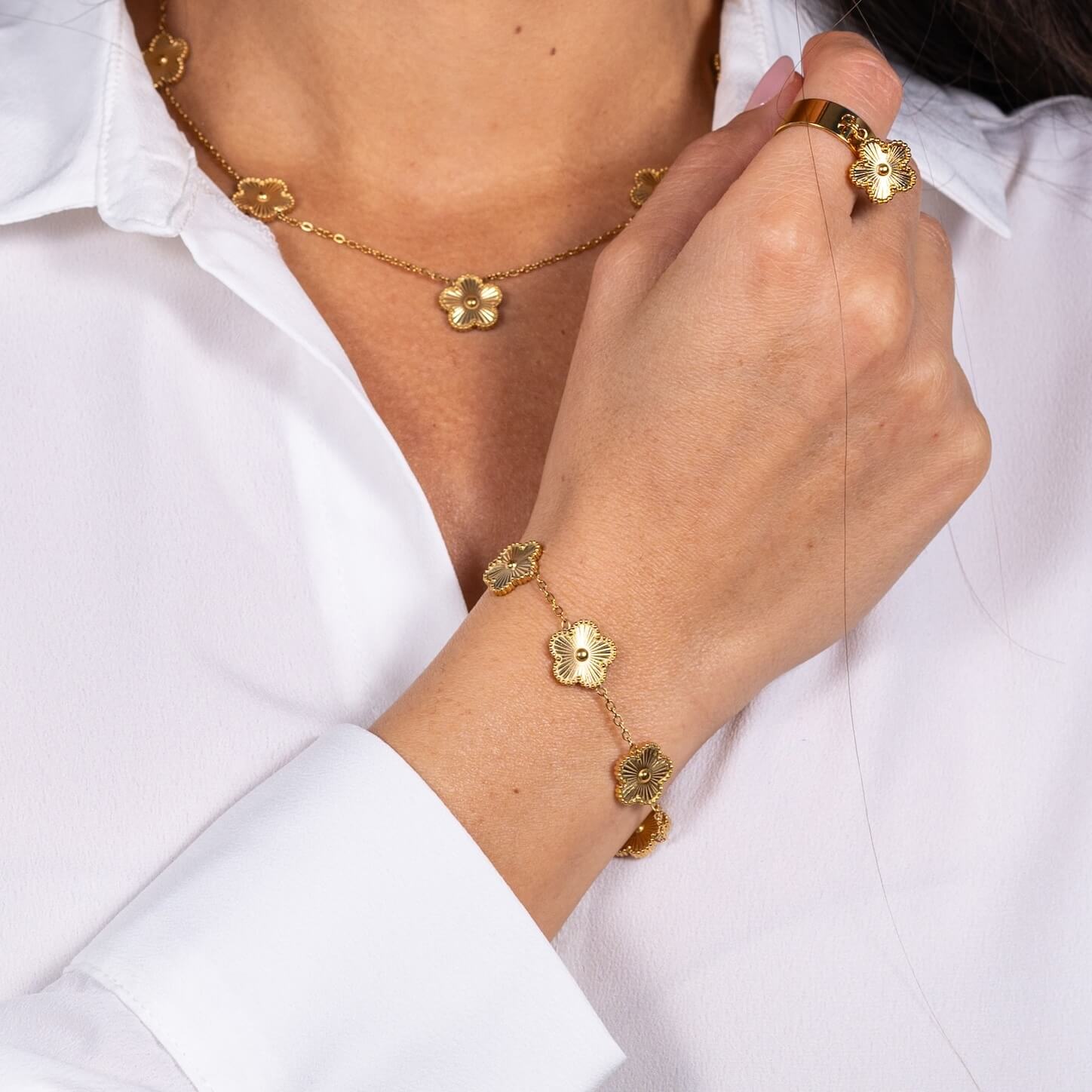 Bracelet fleurs Charlie