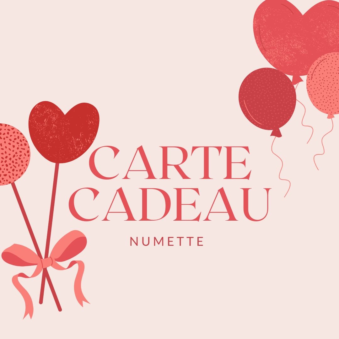 Carte cadeau - Numette