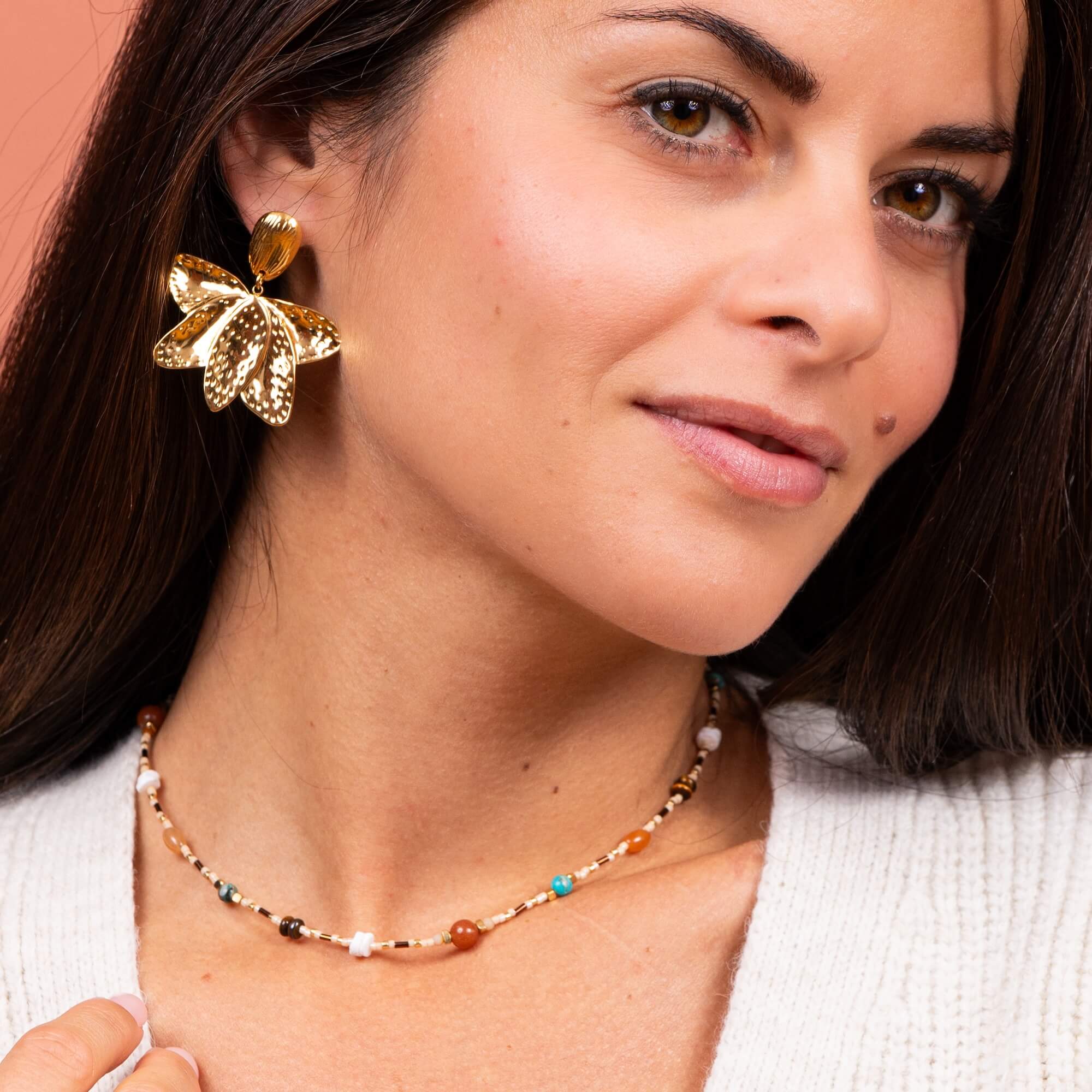 Collier en perles Mahé