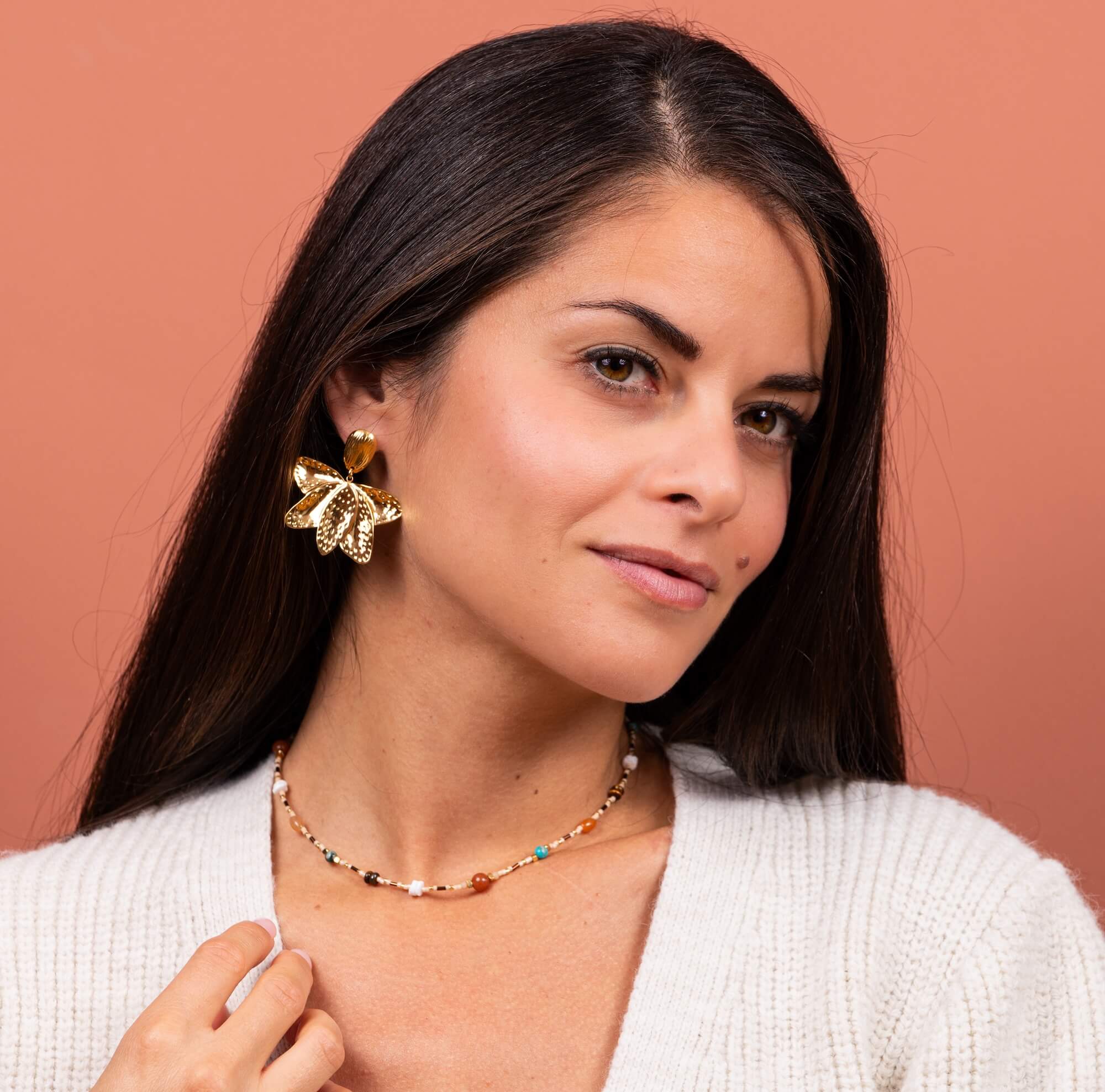 Collier en perles Mahé