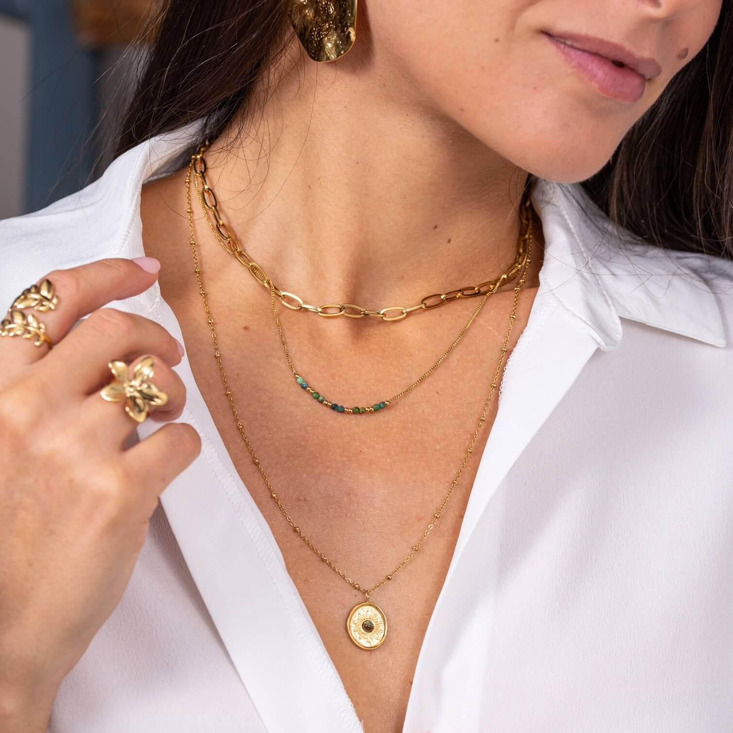 Collier multirangs Horace