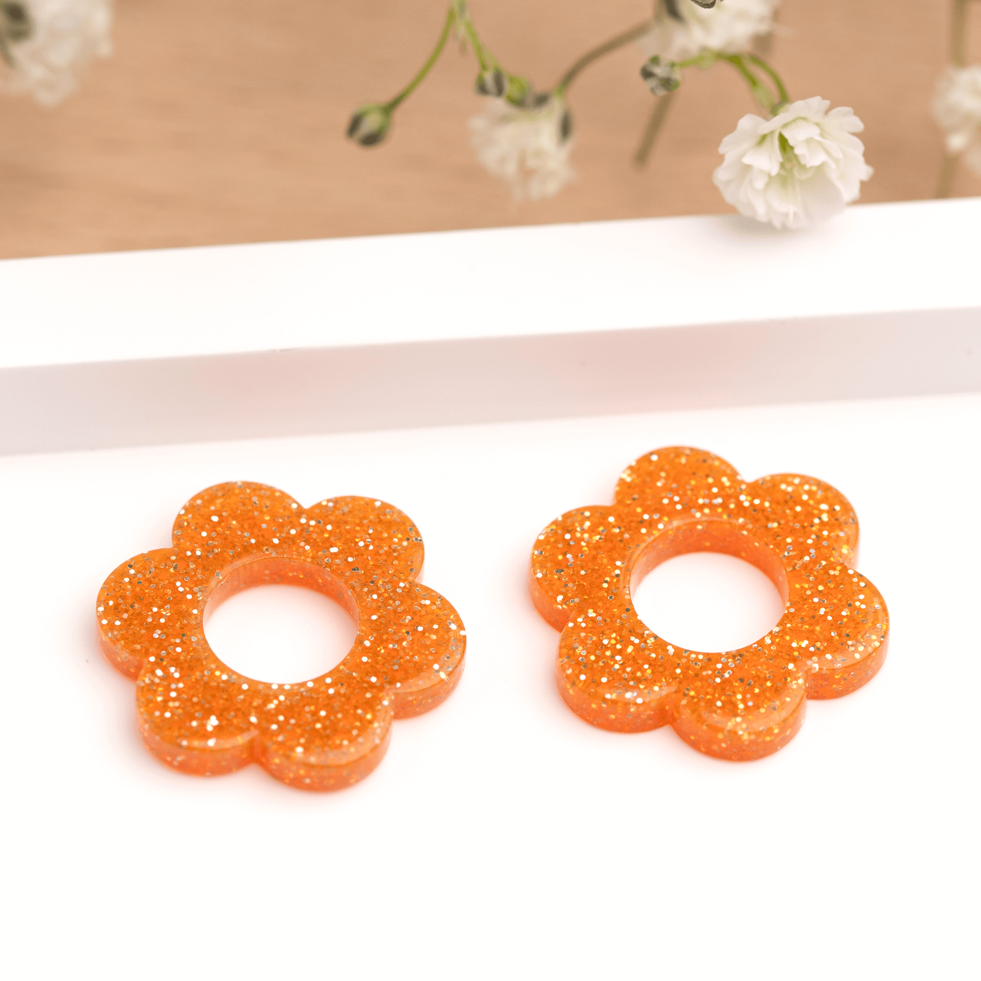 Fleurs Alba supplémentaires sans créoles