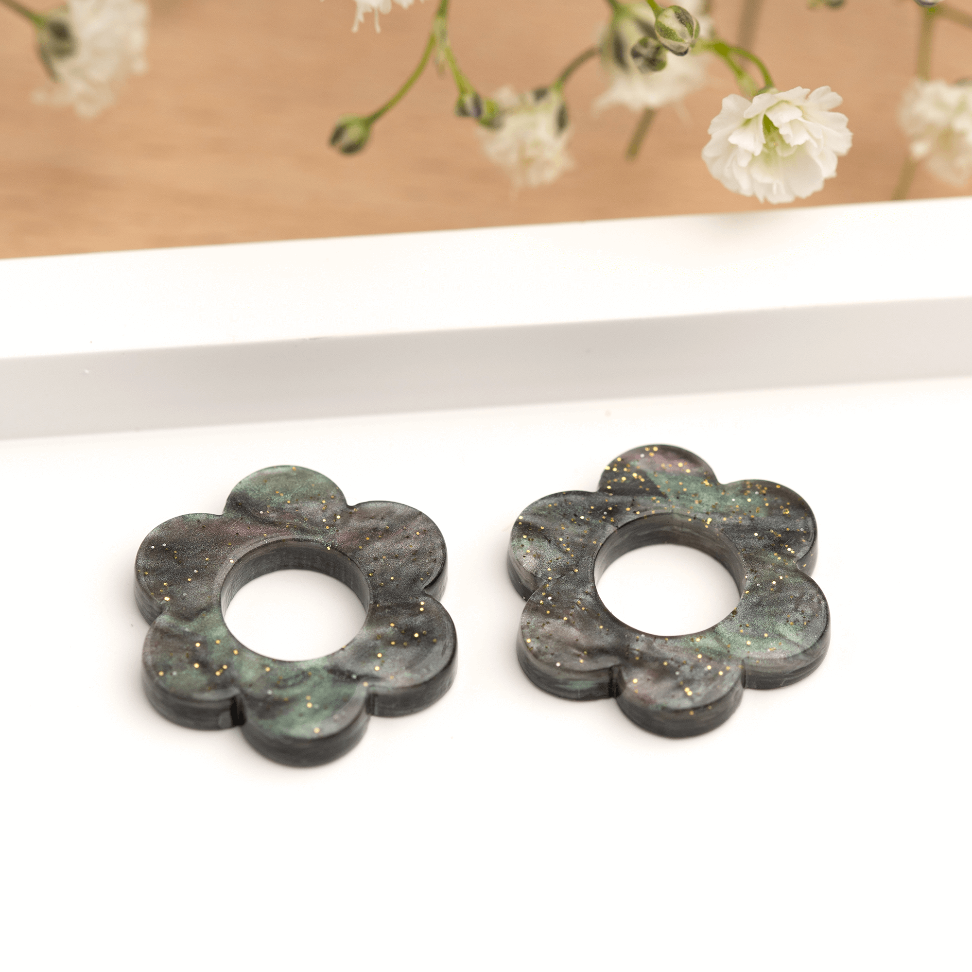 Fleurs Alba supplémentaires sans créoles