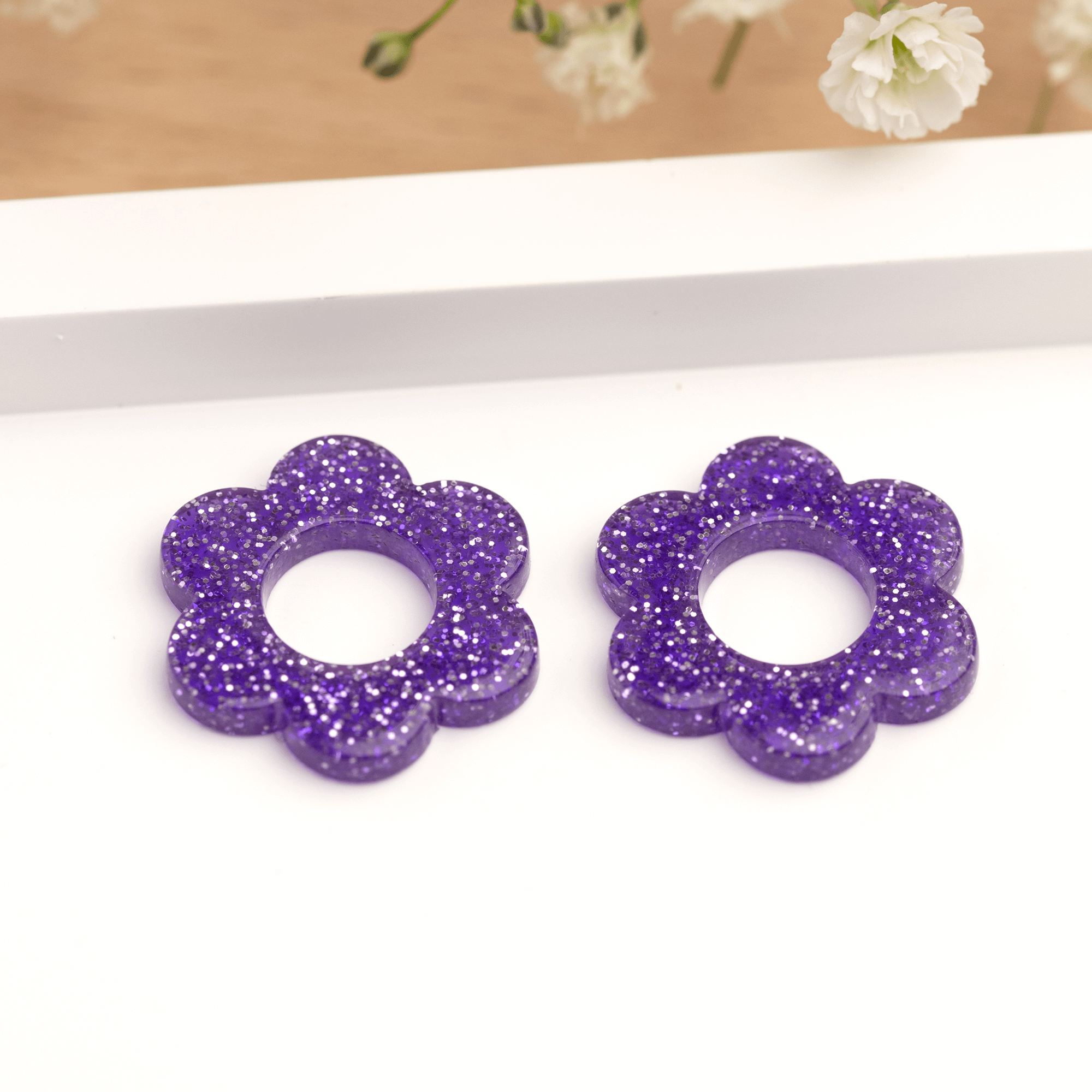 Fleurs Alba supplémentaires sans créoles