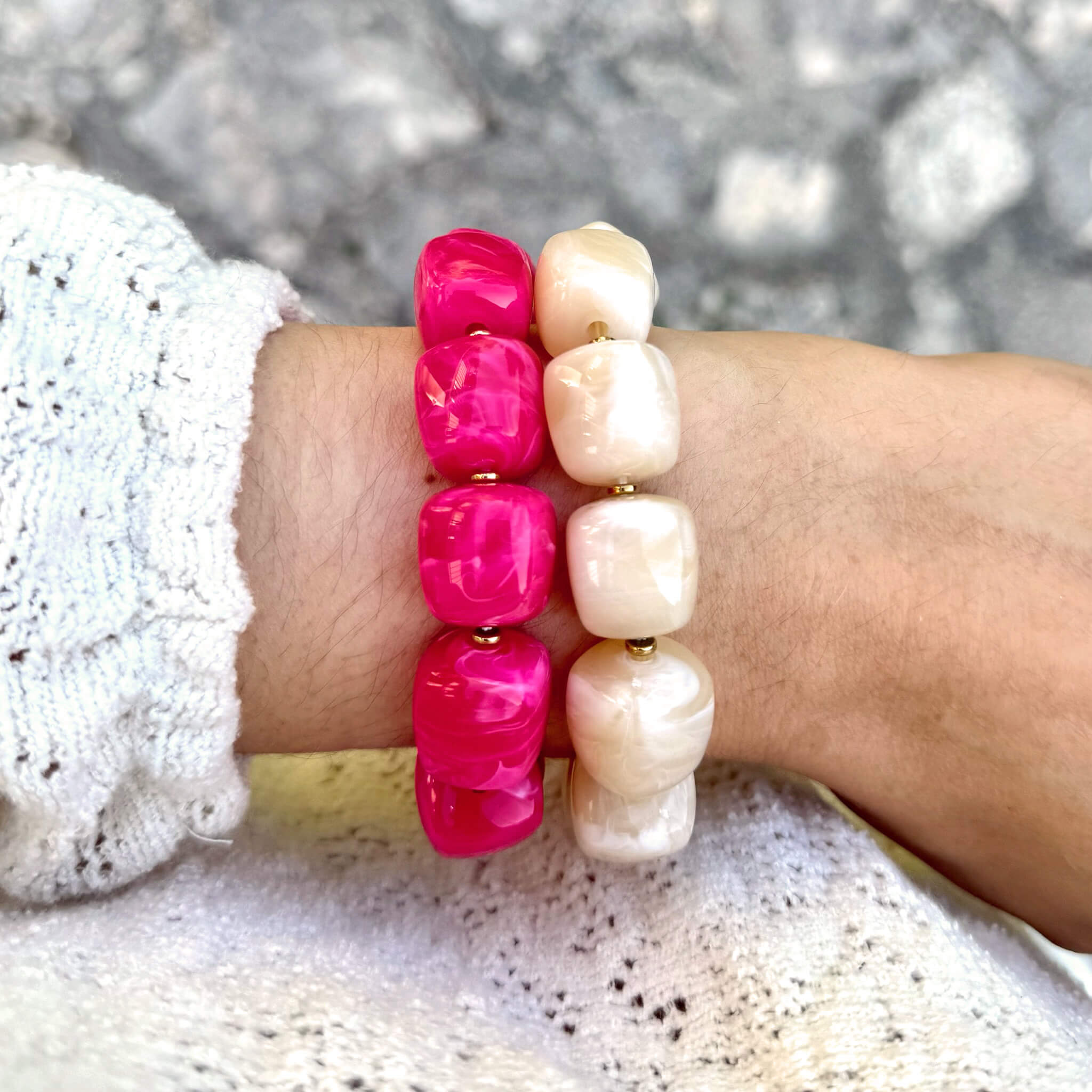 Bracelet élastique Néroli - Vanille
