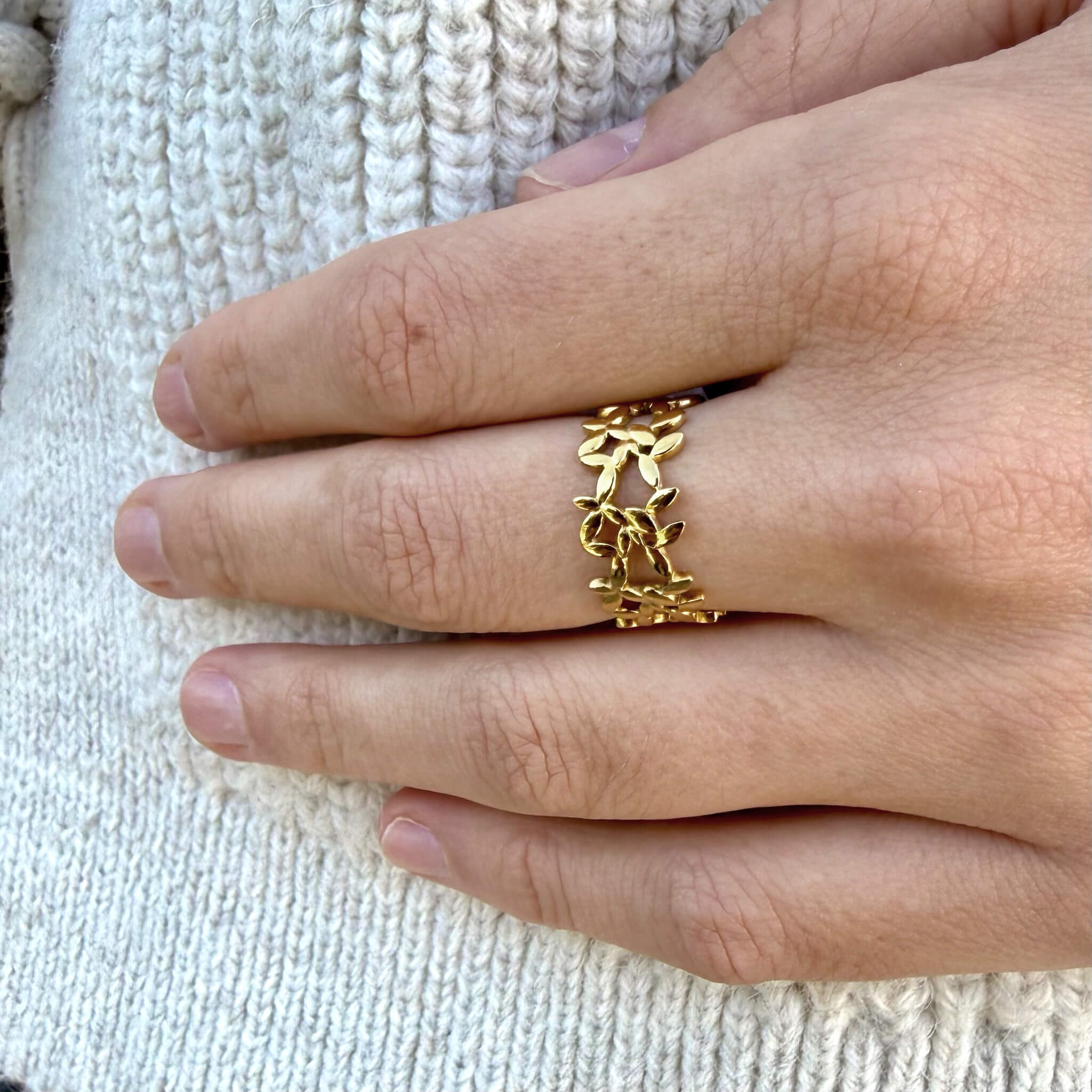 Bague petites fleurs Honorine