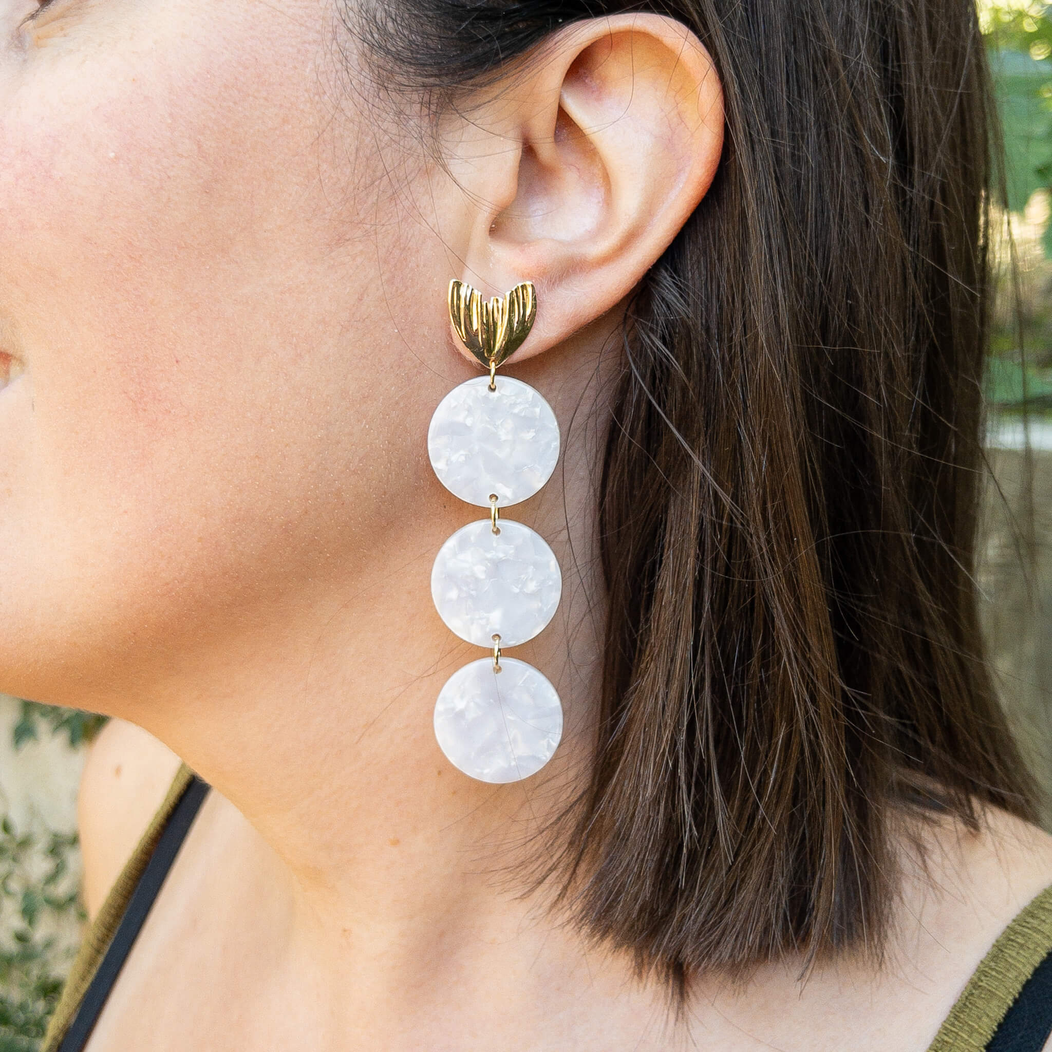 Boucles d'oreilles Arielle - Perle