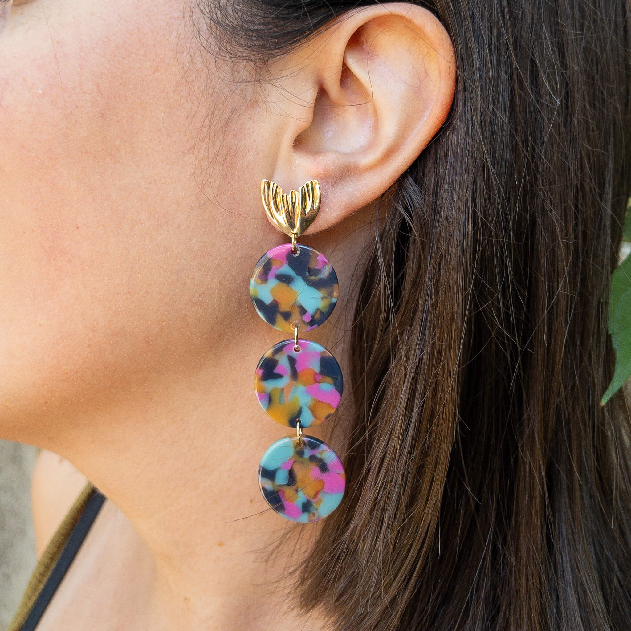 Boucles d'oreilles Arielle - Sirène