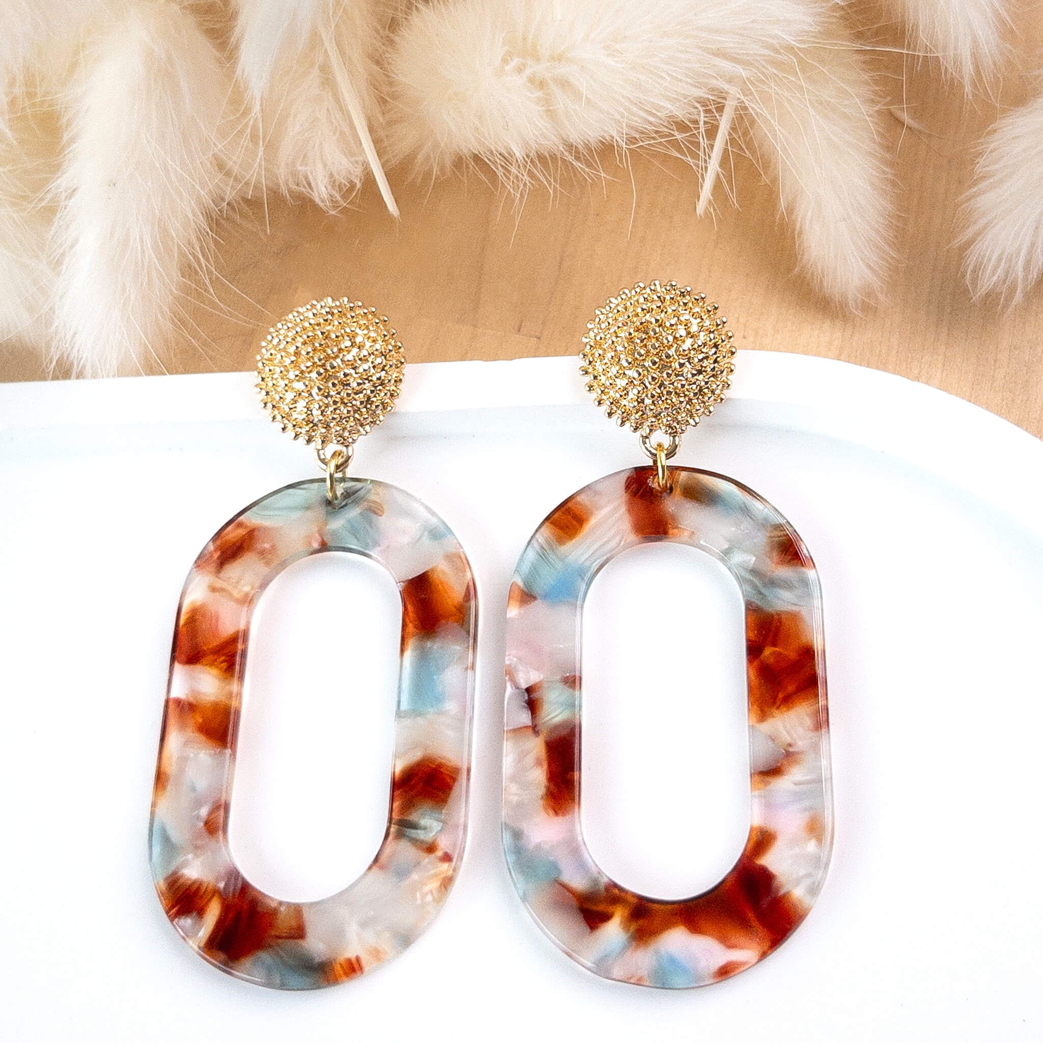 Boucles d'oreilles Calypso - Automne