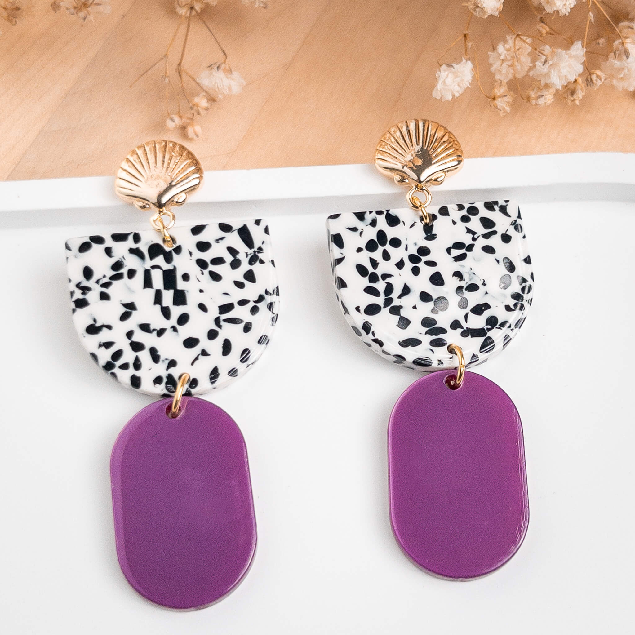 Boucles d'oreilles Océane