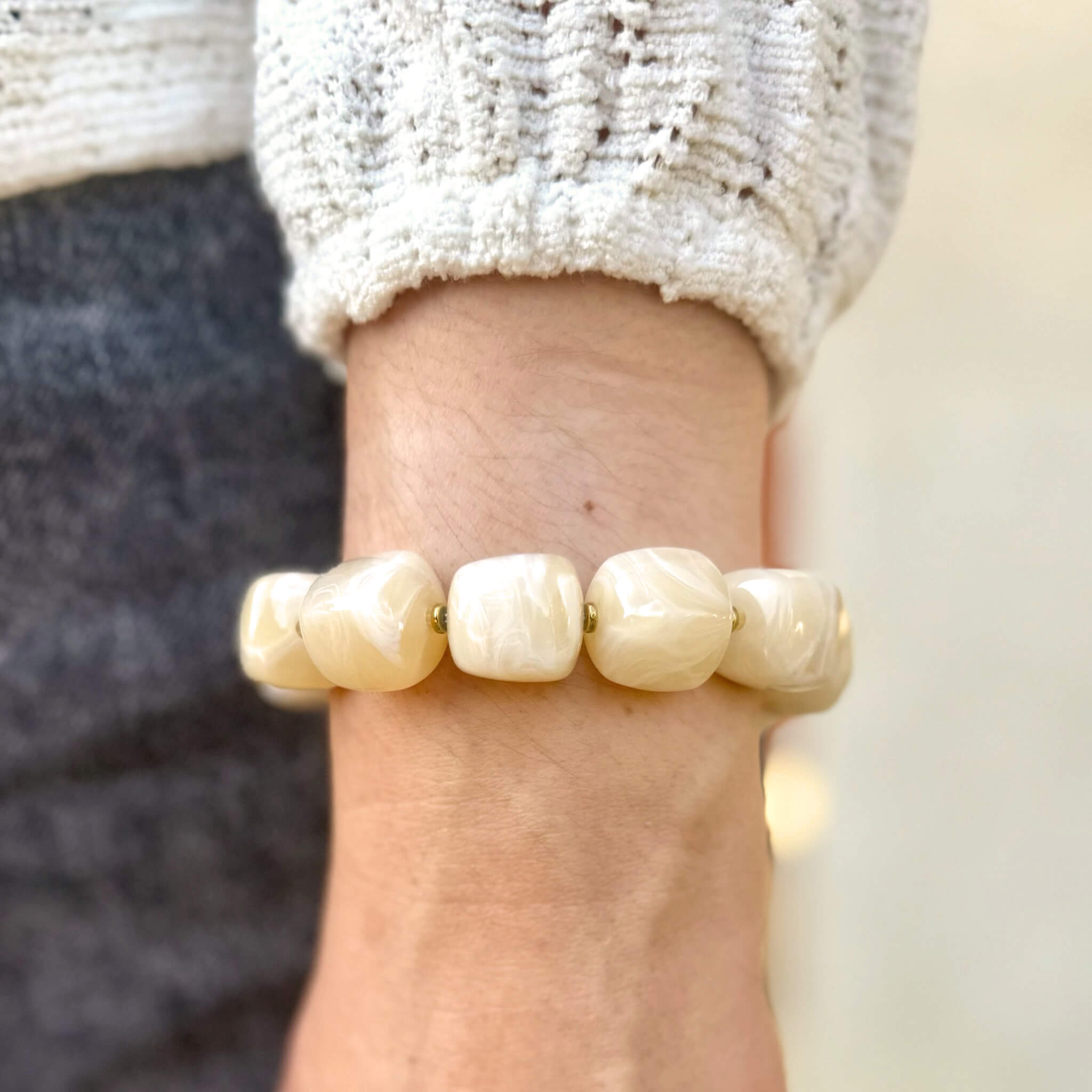 Bracelet élastique Néroli - Vanille