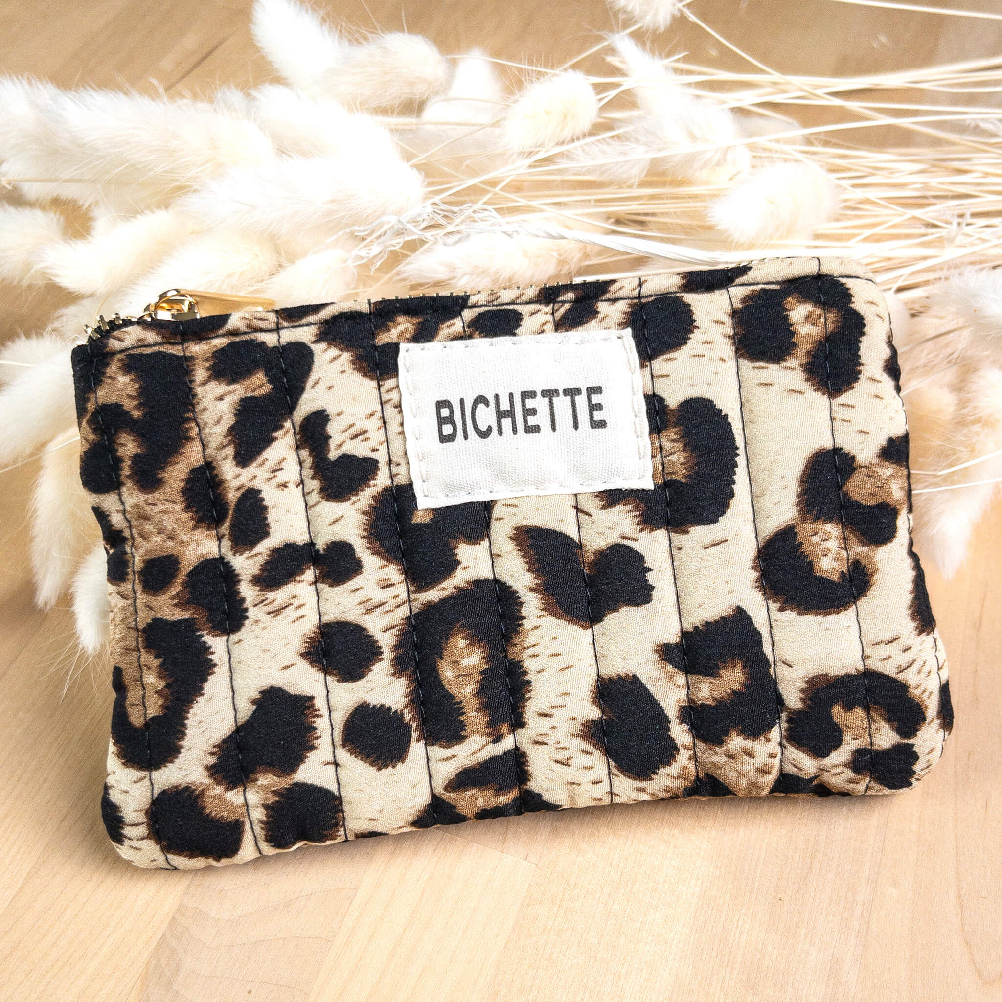 Pochette à bijoux Imprimé Léopard "Bichette"